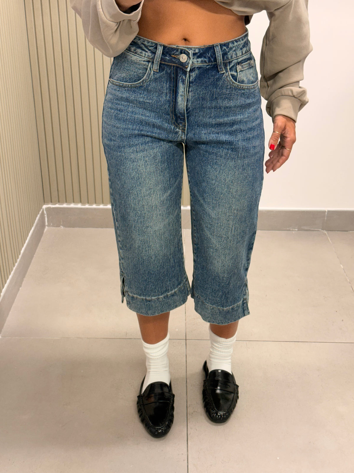 JEANS CAPRI