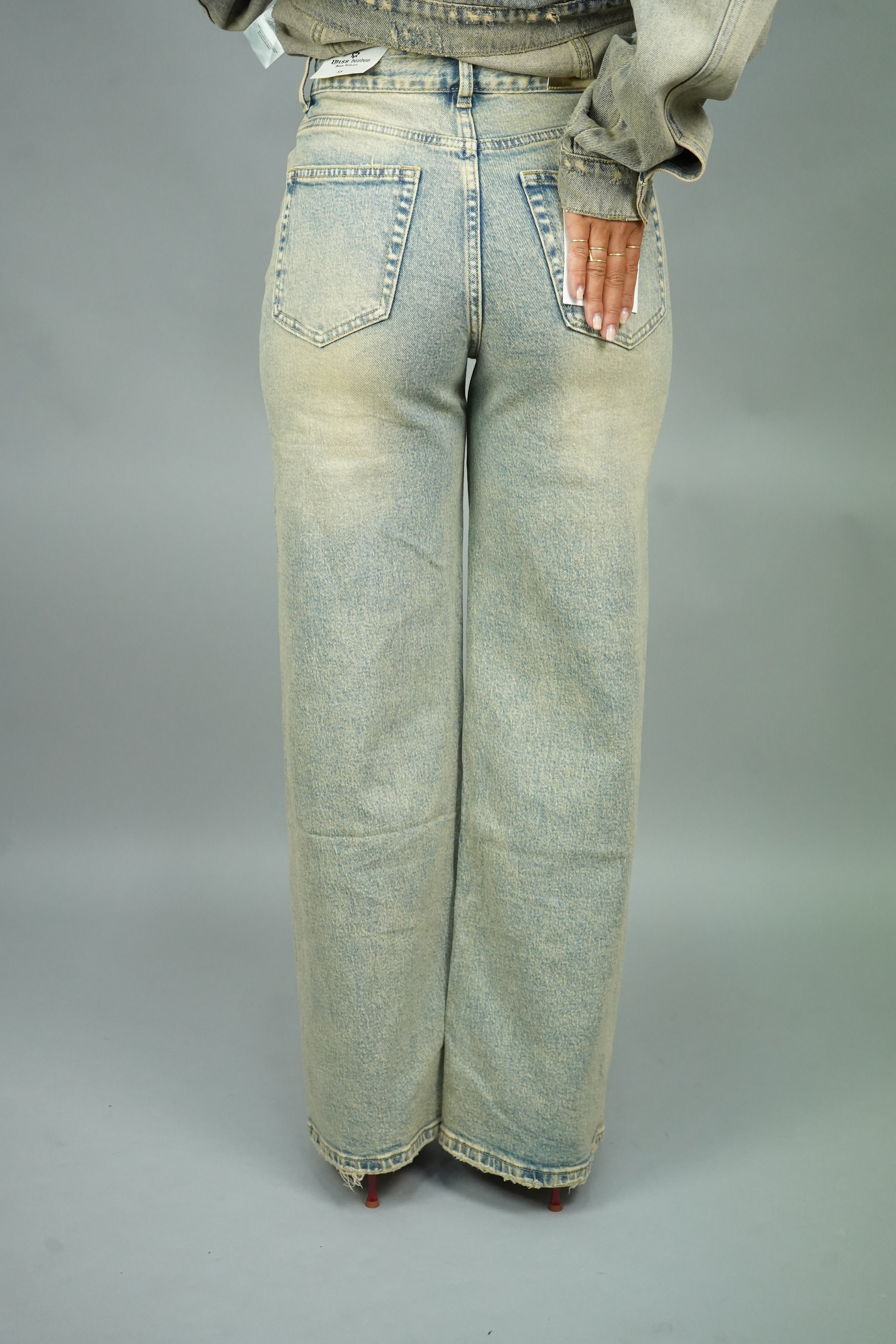 COORDINATO DENIM SABBIA