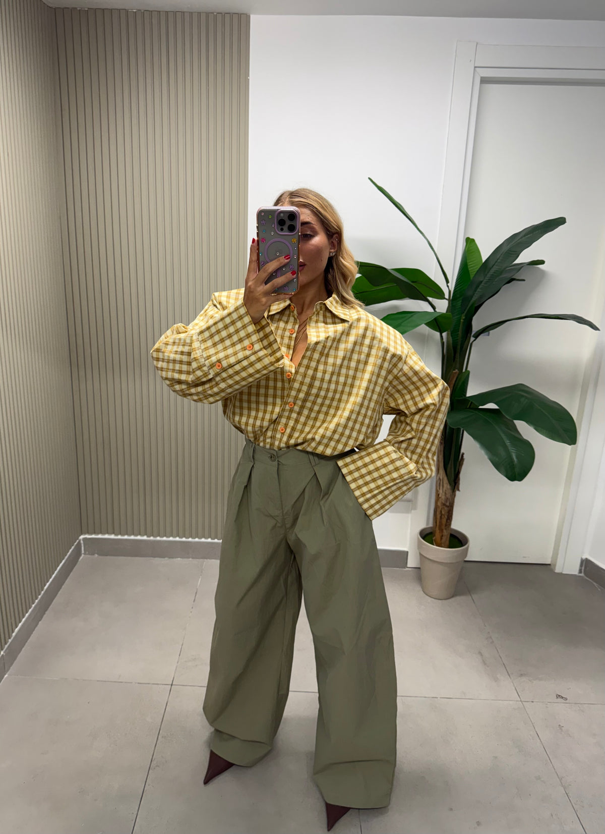 PANTALONE GIADA VERDE
