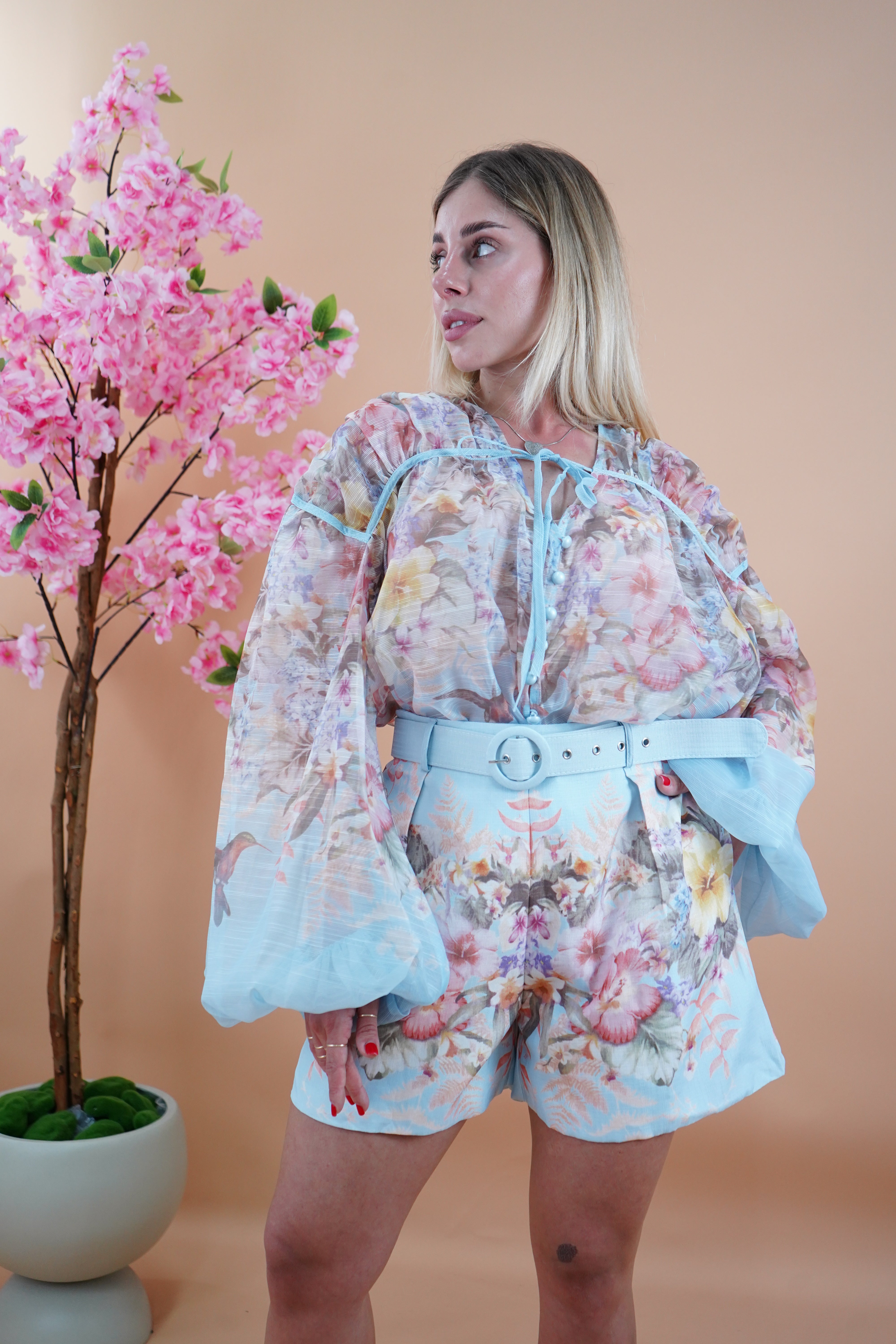COORDINATO VALERIA AZZURRO