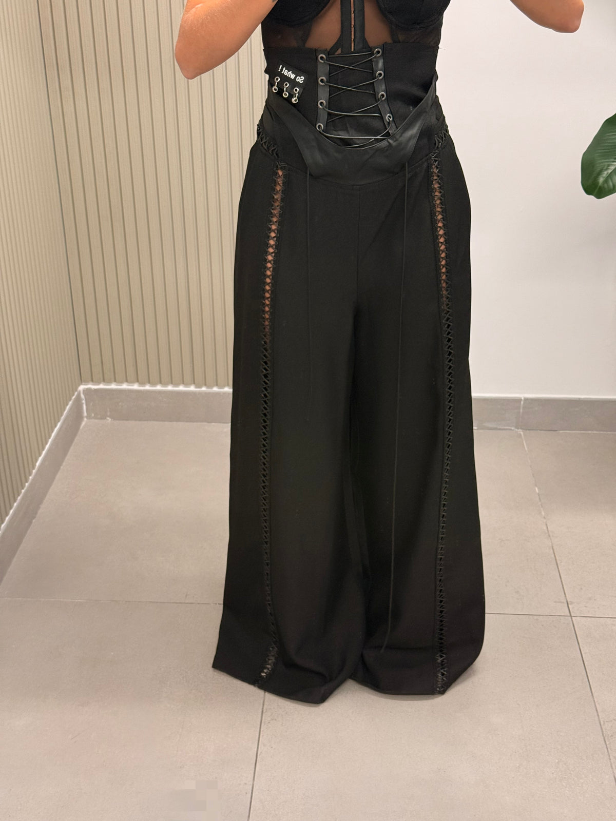 PANTALONE RENA NERO