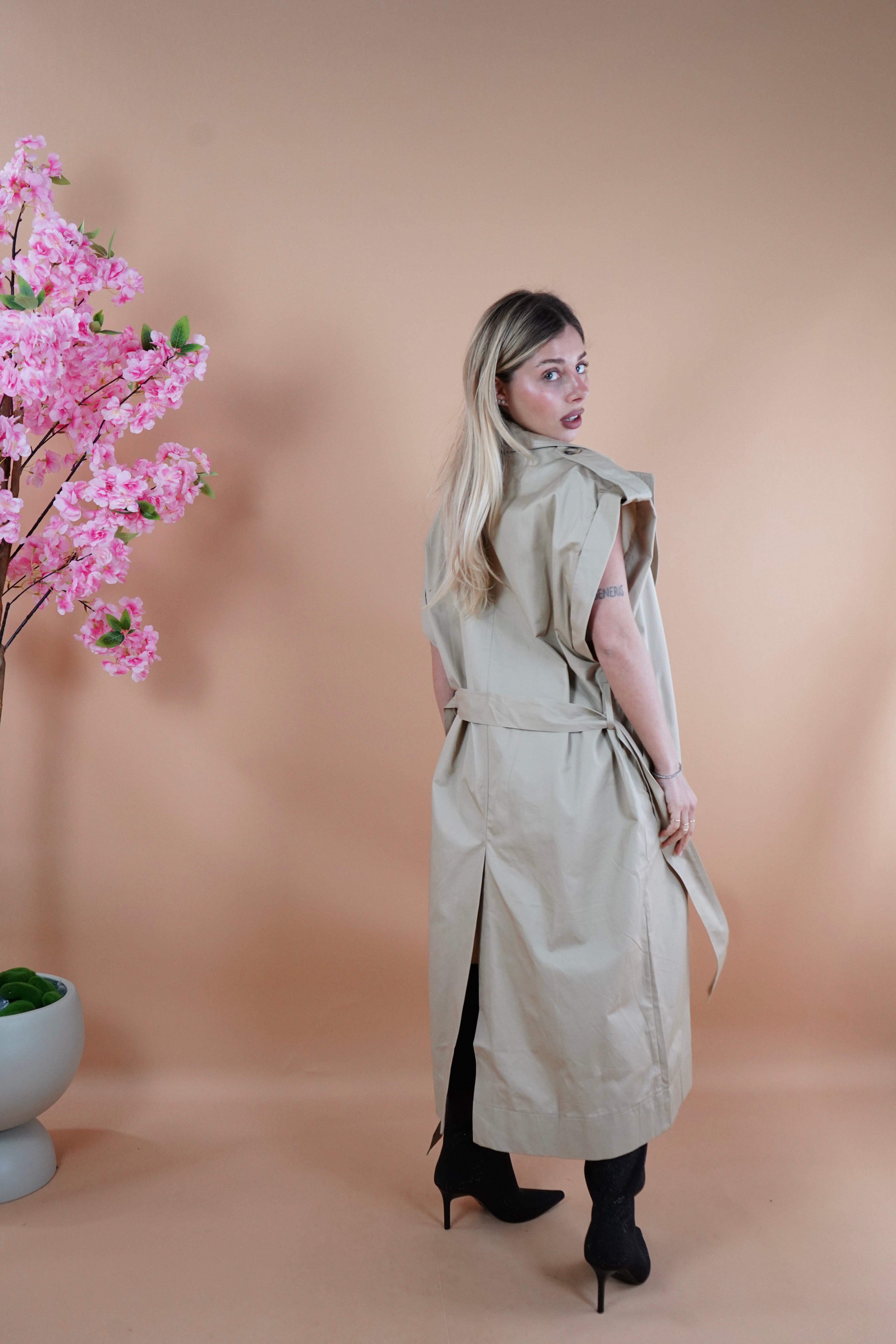 TRENCH ROMA BEIGE