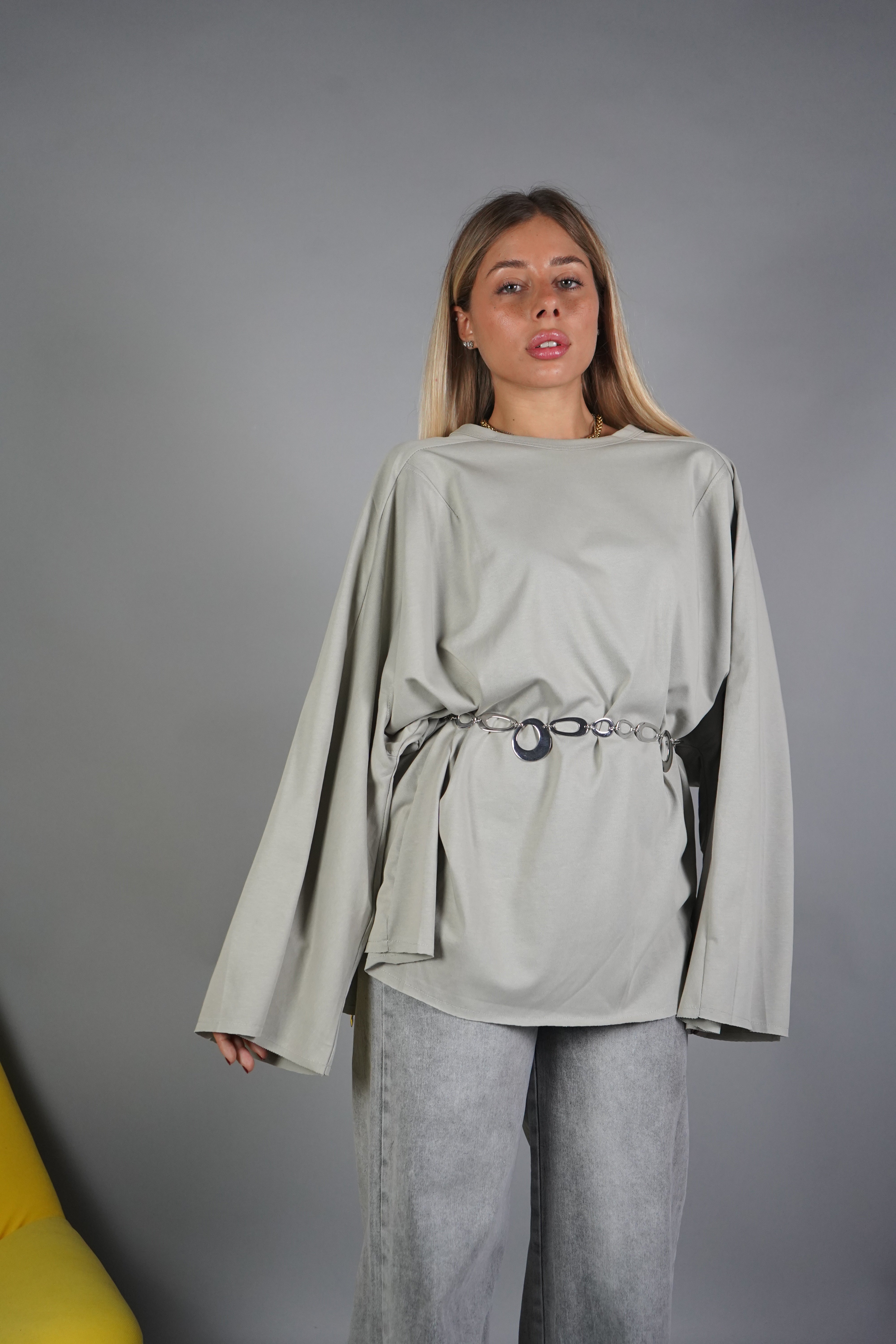 T-SHIRT LONG SLEEVE GHIACCIO