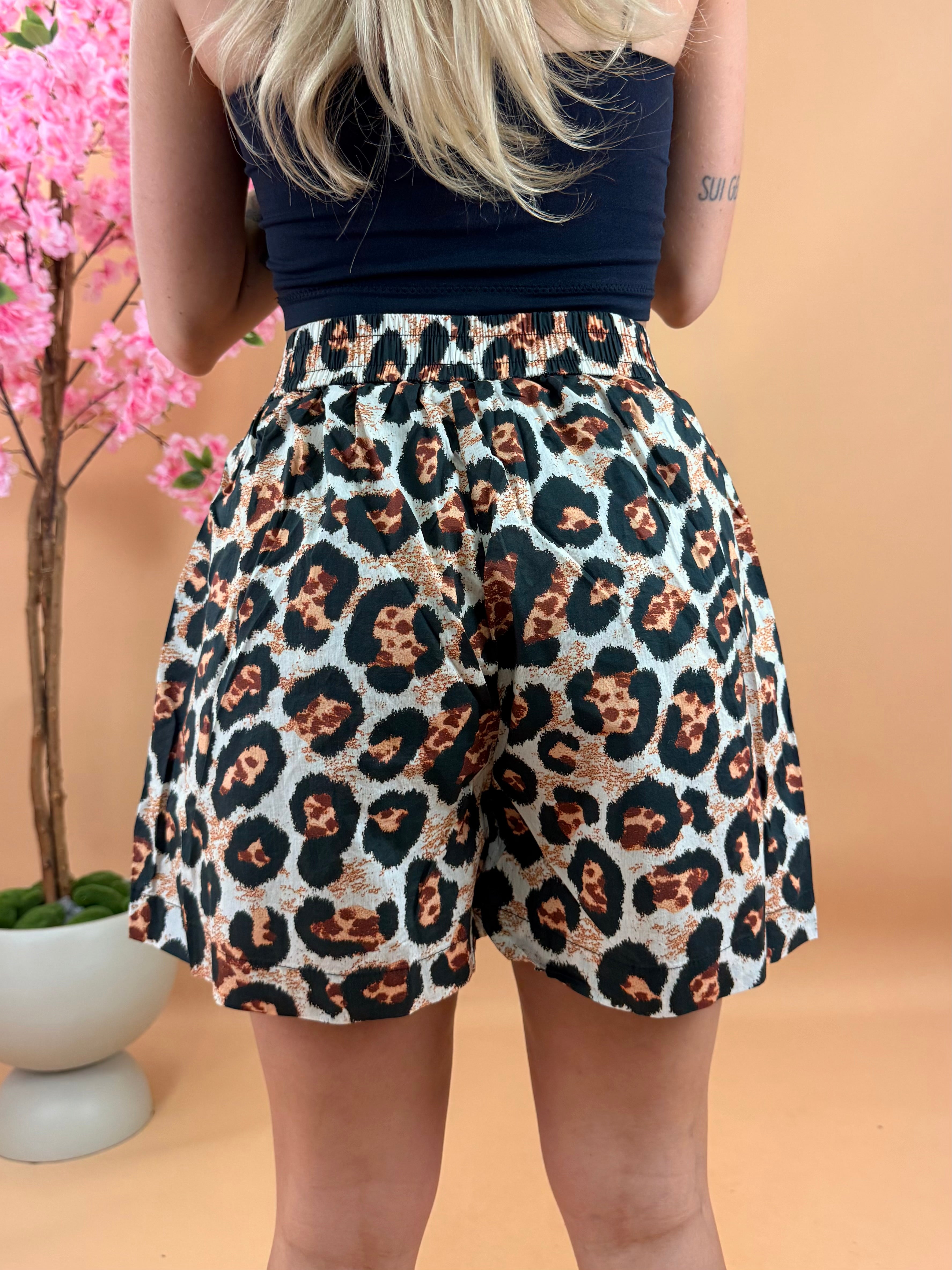 MINI SHORTS FANTASY ANIMALIER