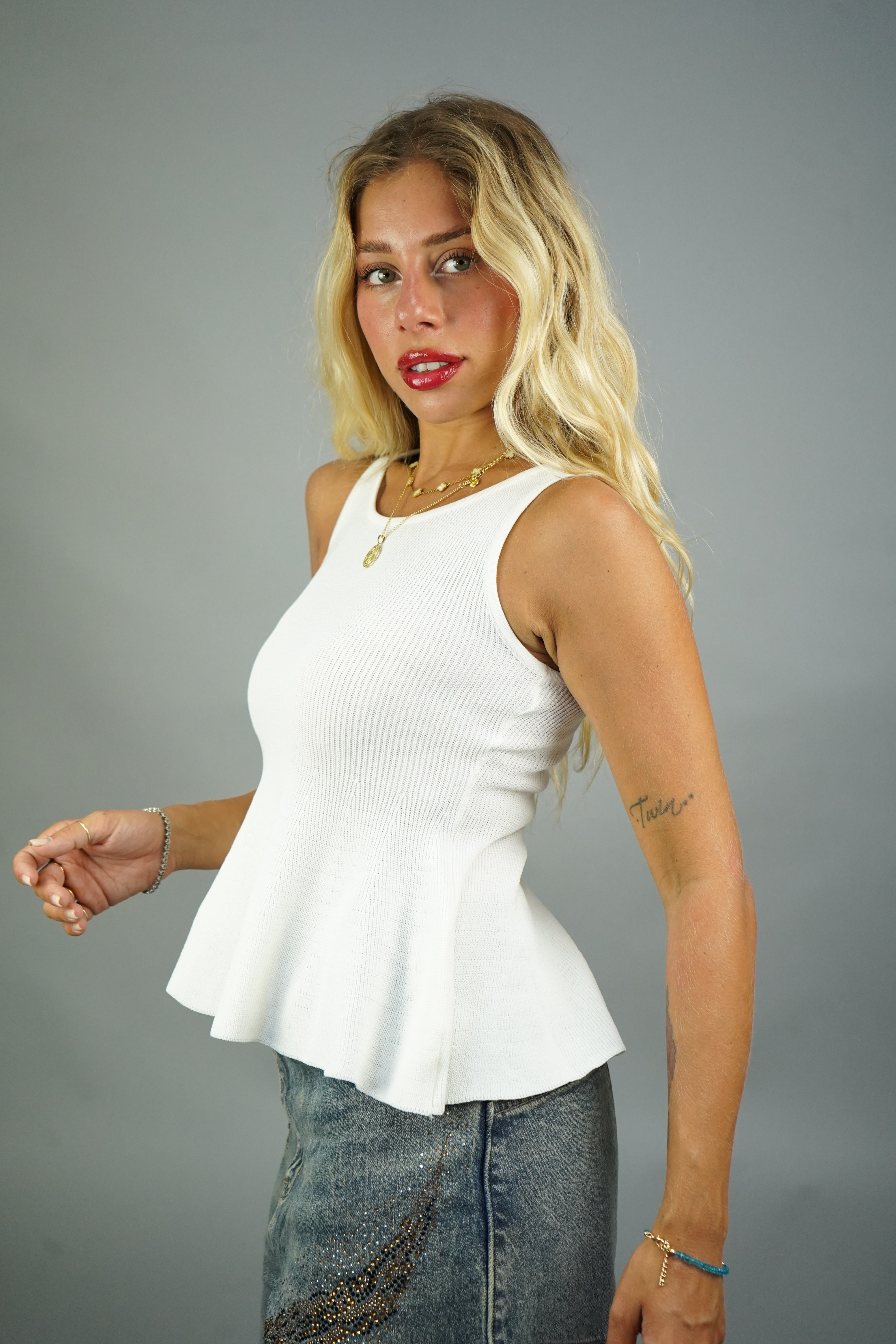 TOP CAMILLA BIANCO