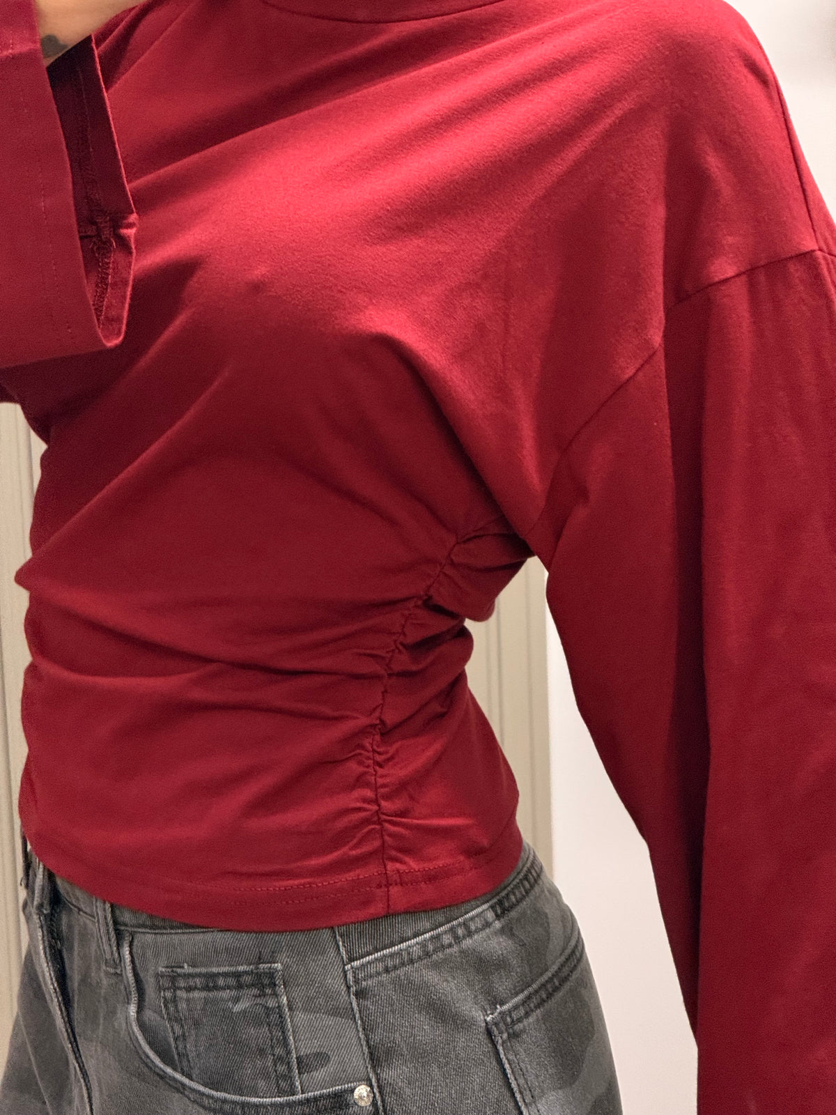 MAGLIA SOFIA BORDEAUX
