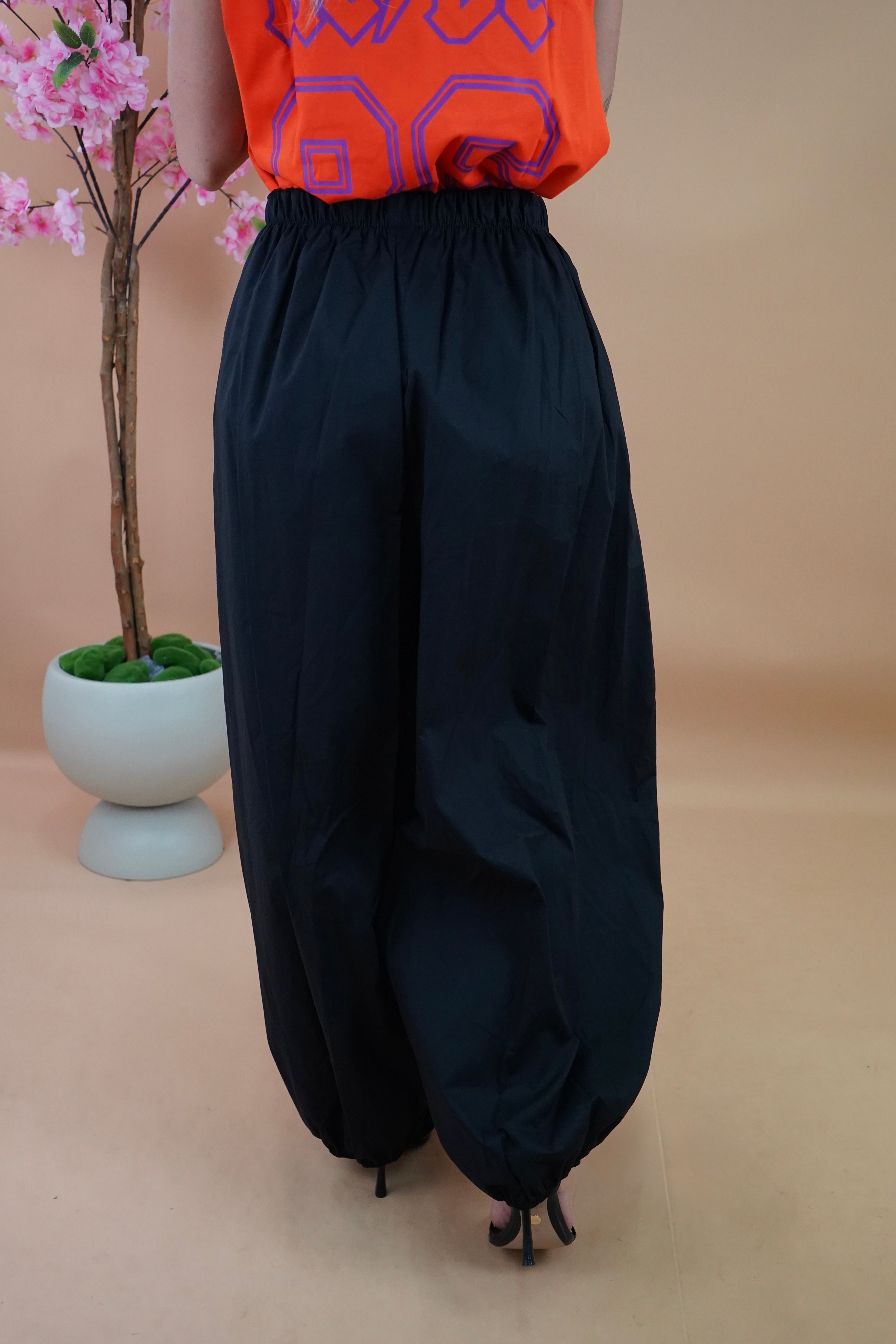 PANTALONE BALLON NERO