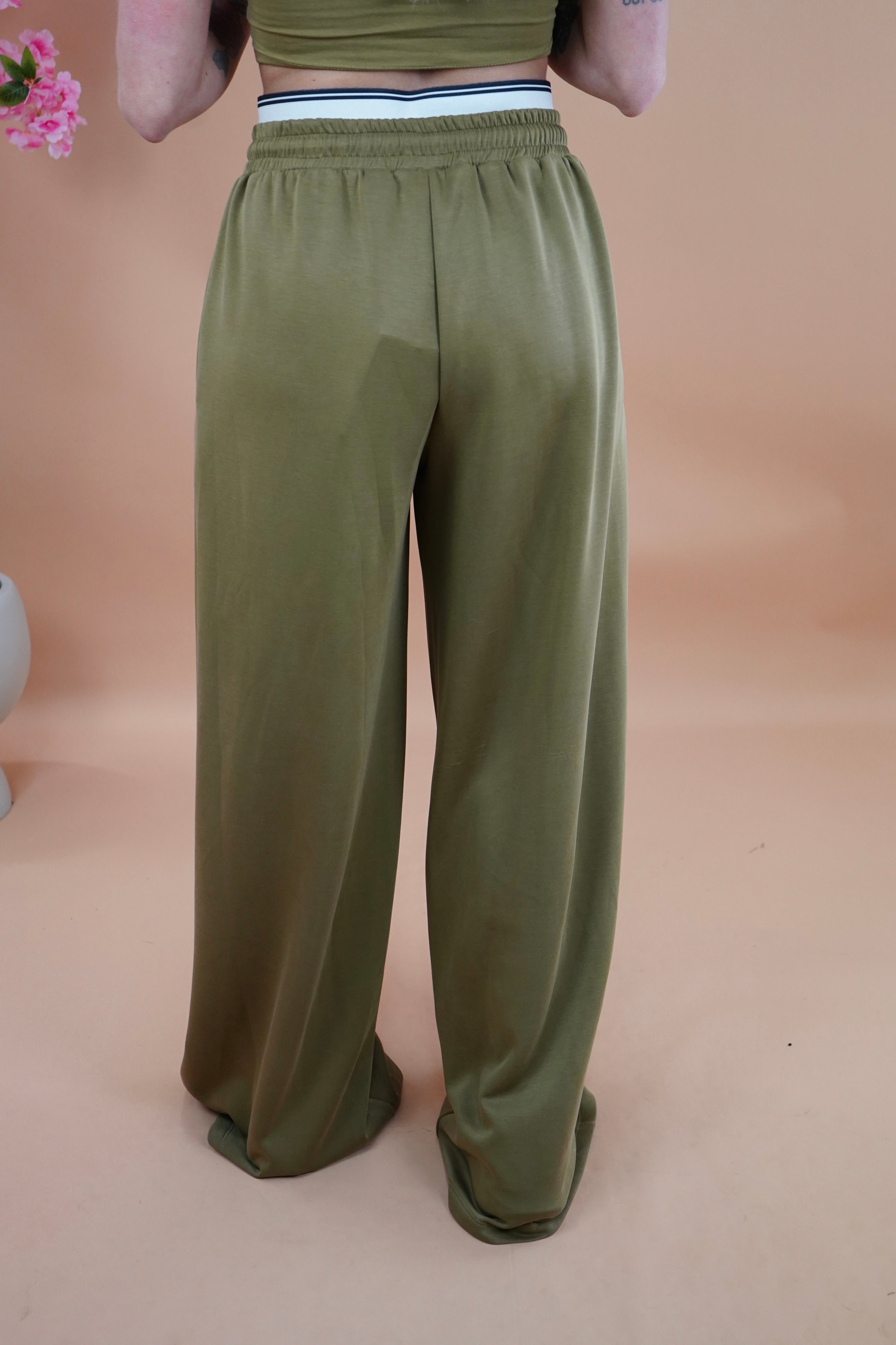 PANTALONE TUTA LUMINA VERDE OLIVA