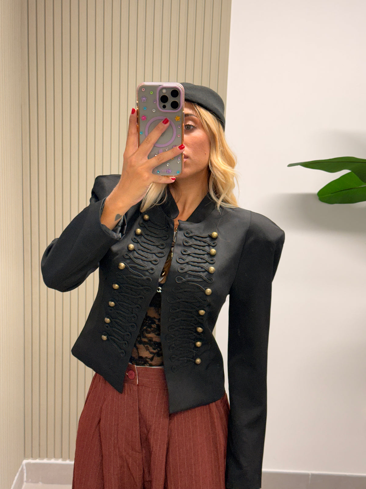 BLAZER NAPOLEONE NERO
