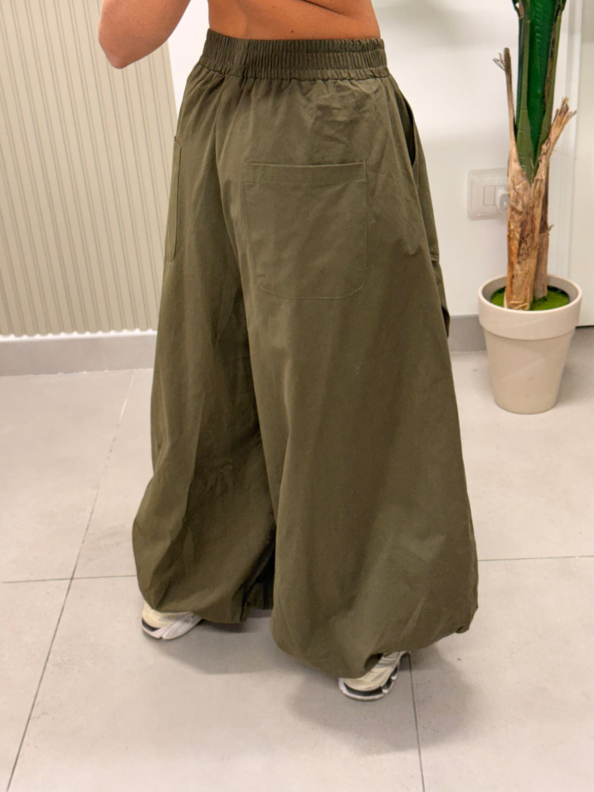 PANTALONE BALLON KATIA VERDE
