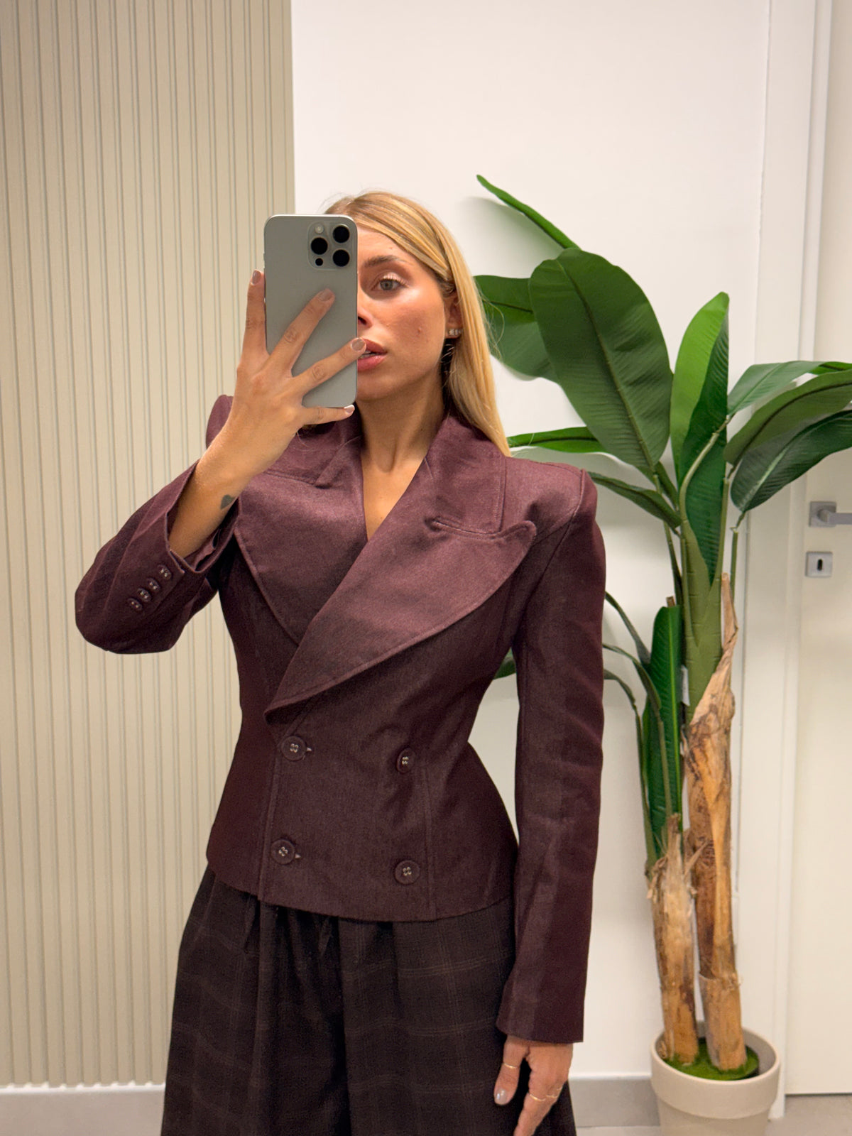 BLAZER GINEVRA VINACCIA