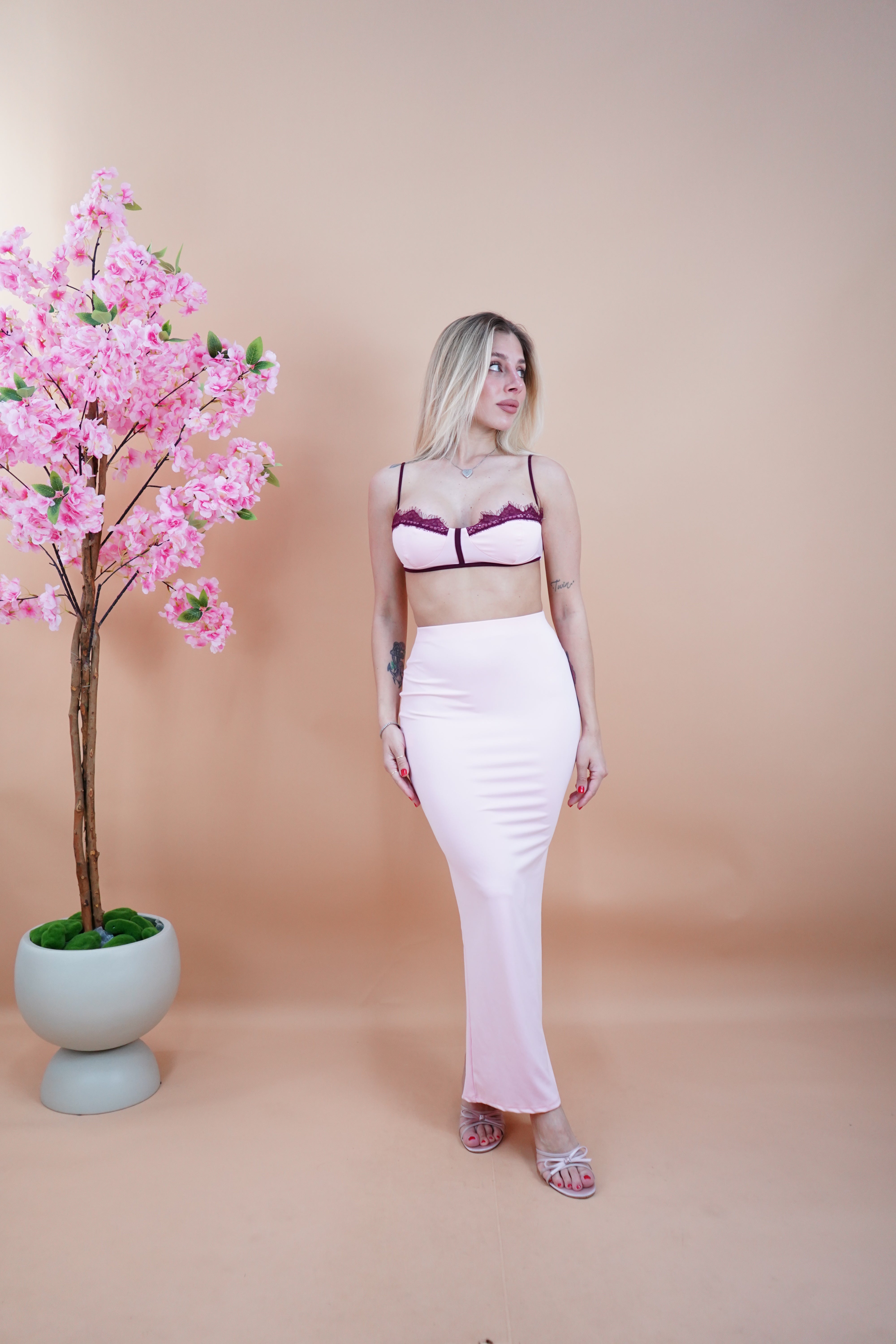COORDINATO LIO ROSA