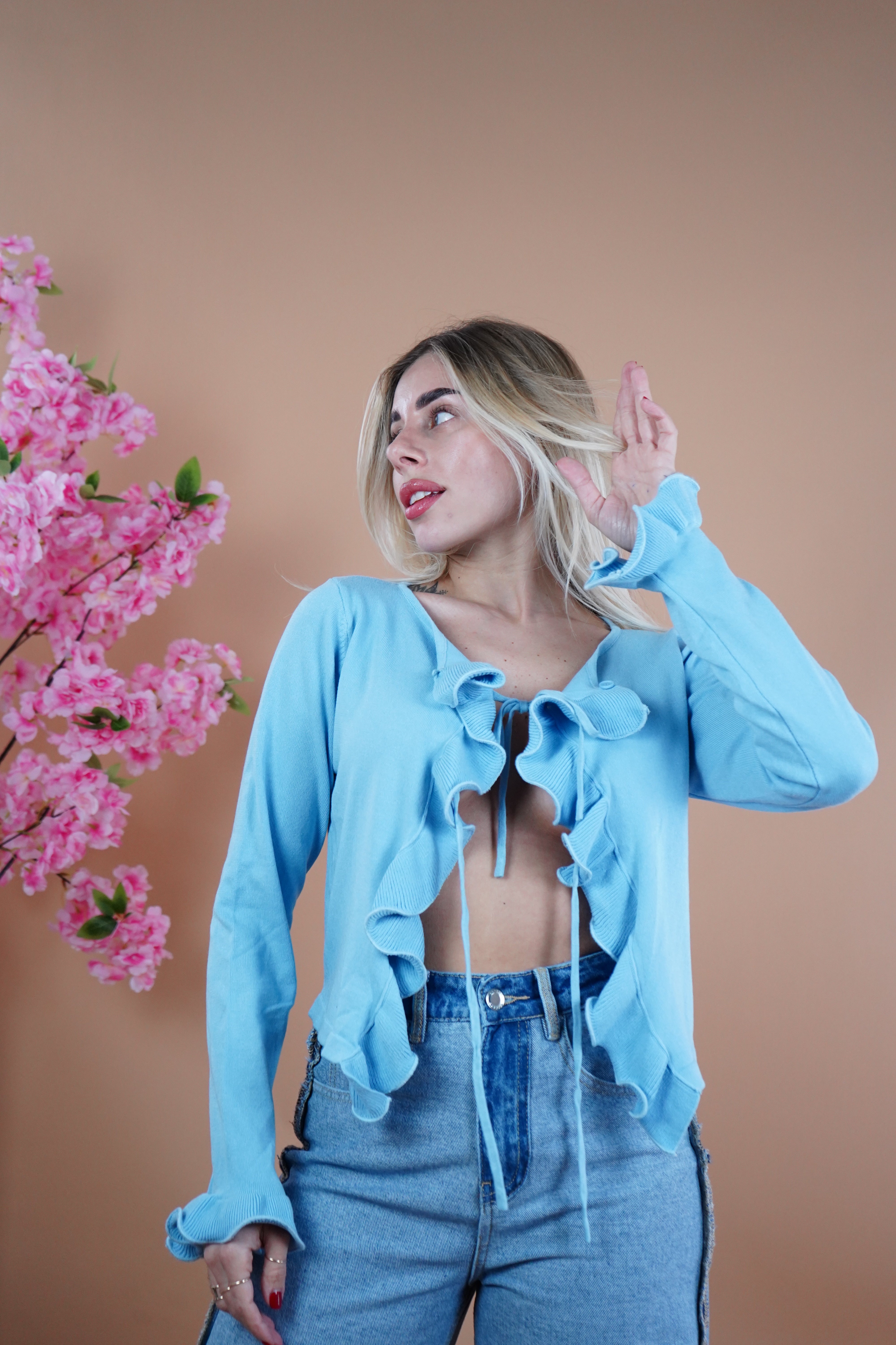 MAGLIA NEFFA AZZURRA