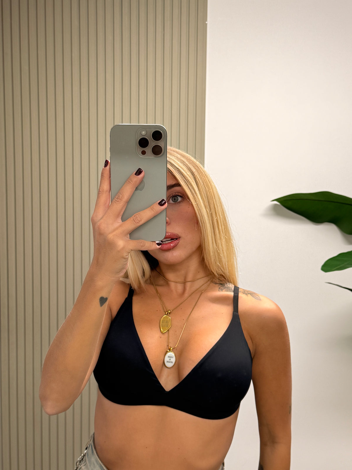 BRALETTE SKIMS NERA