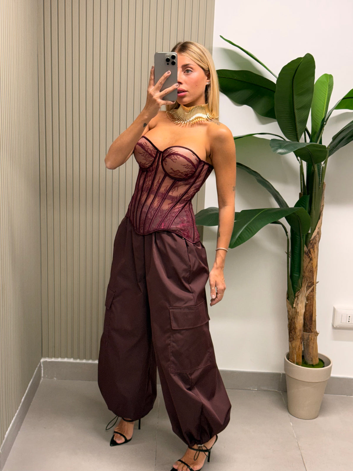 BUSTINO IN PIZZO BORDEAUX