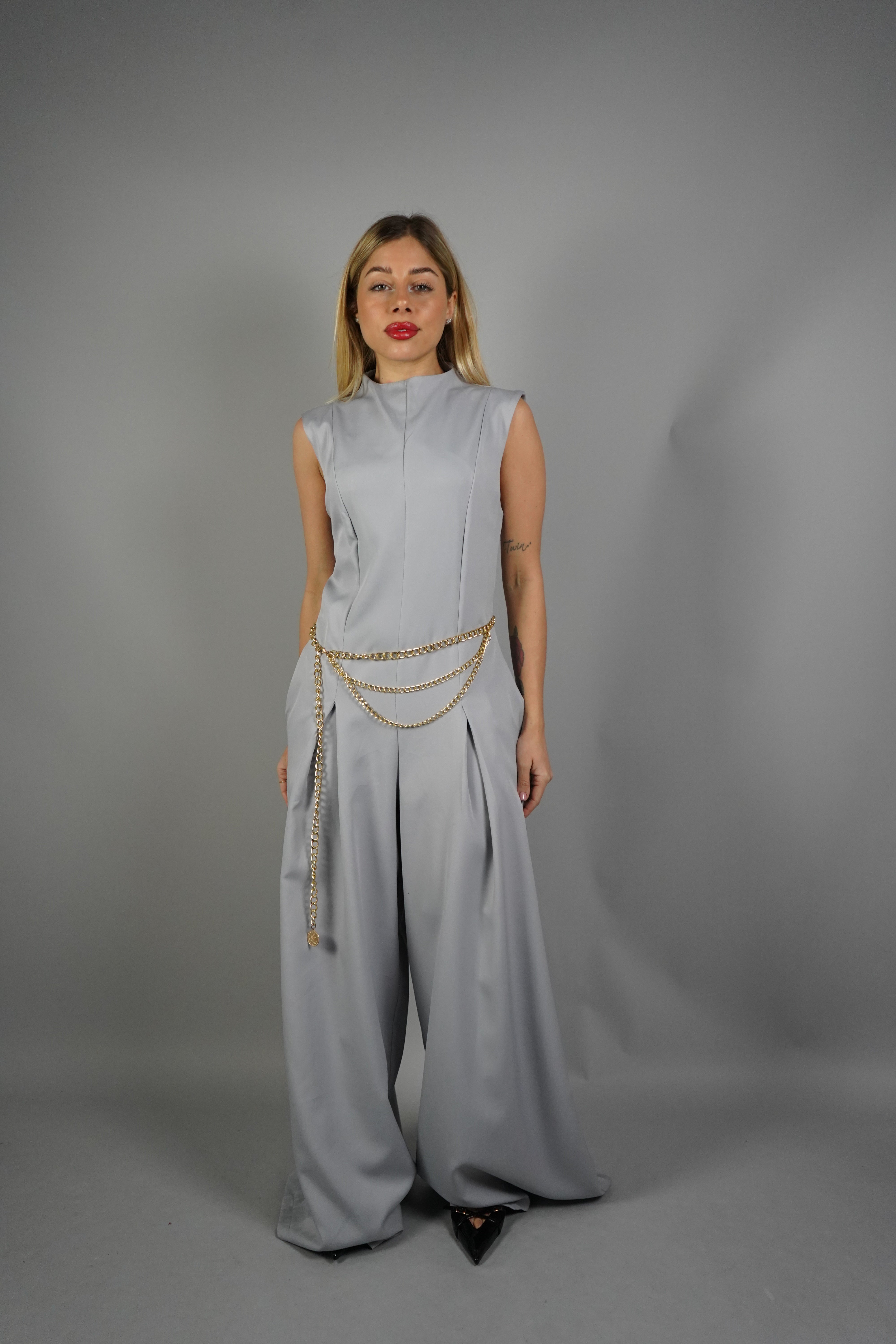 JUMPSUIT ENEA GRIGIA