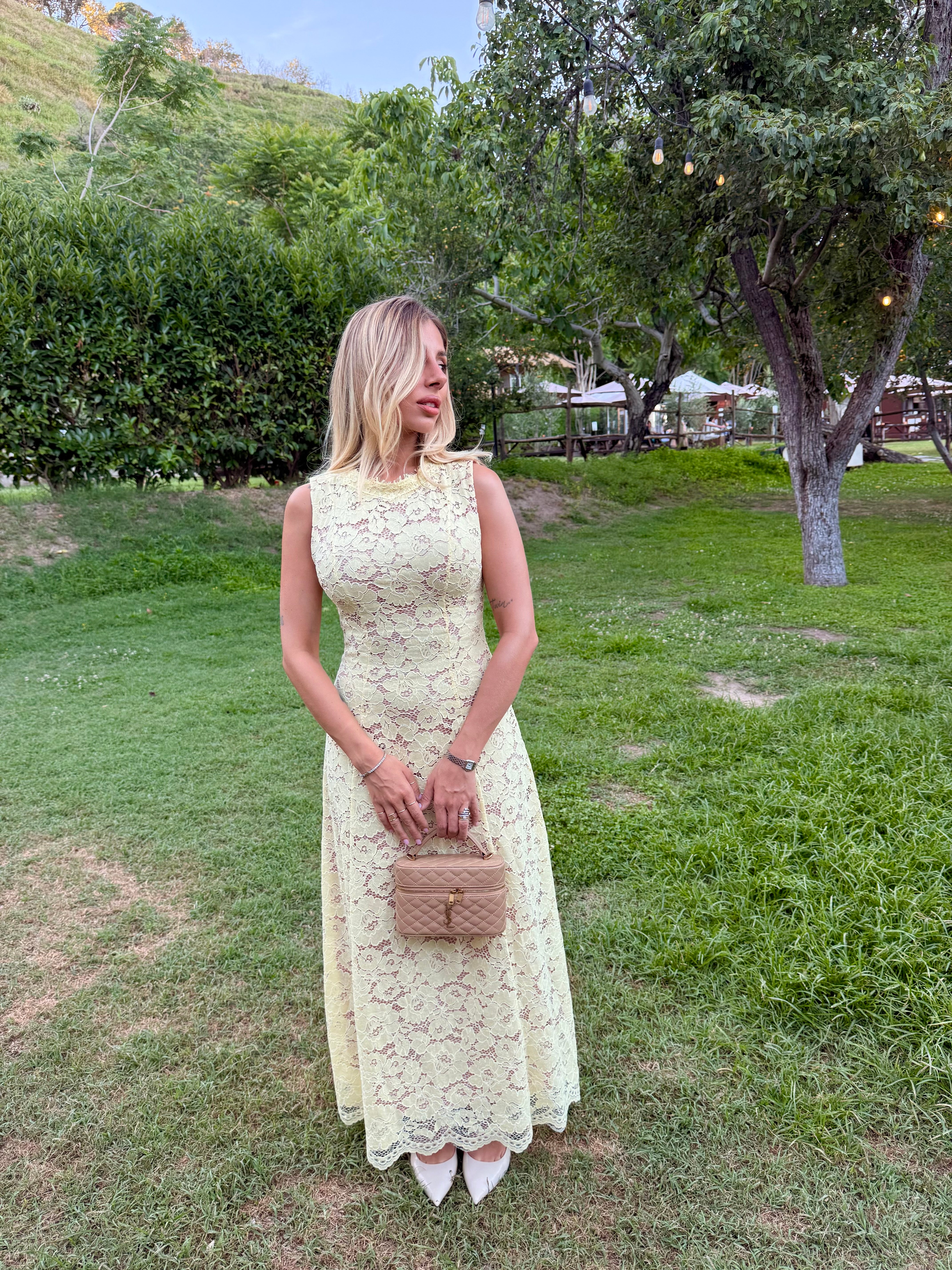 LONG DRESS PROMISE GIALLO