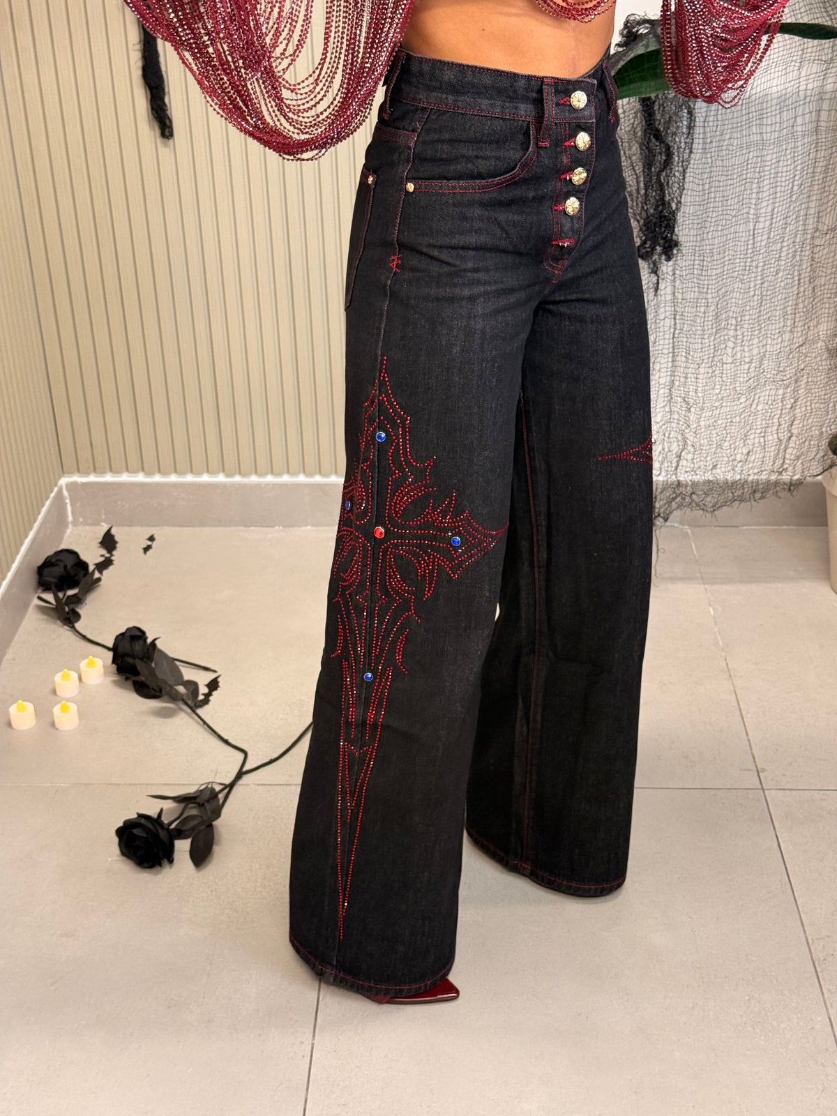 JEANS TRONO DI SPADE
