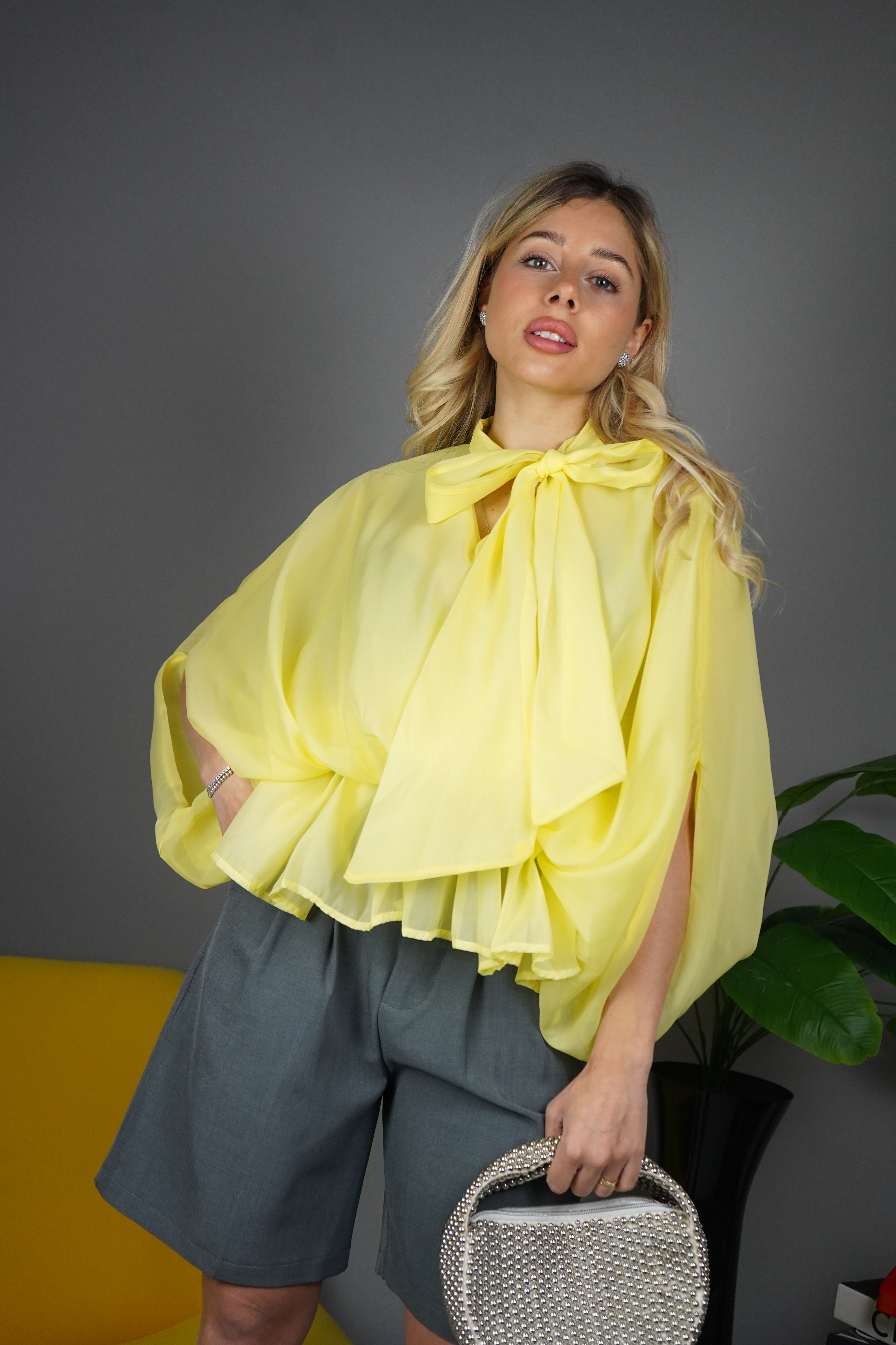 CAMICIA VALENTINA GIALLA
