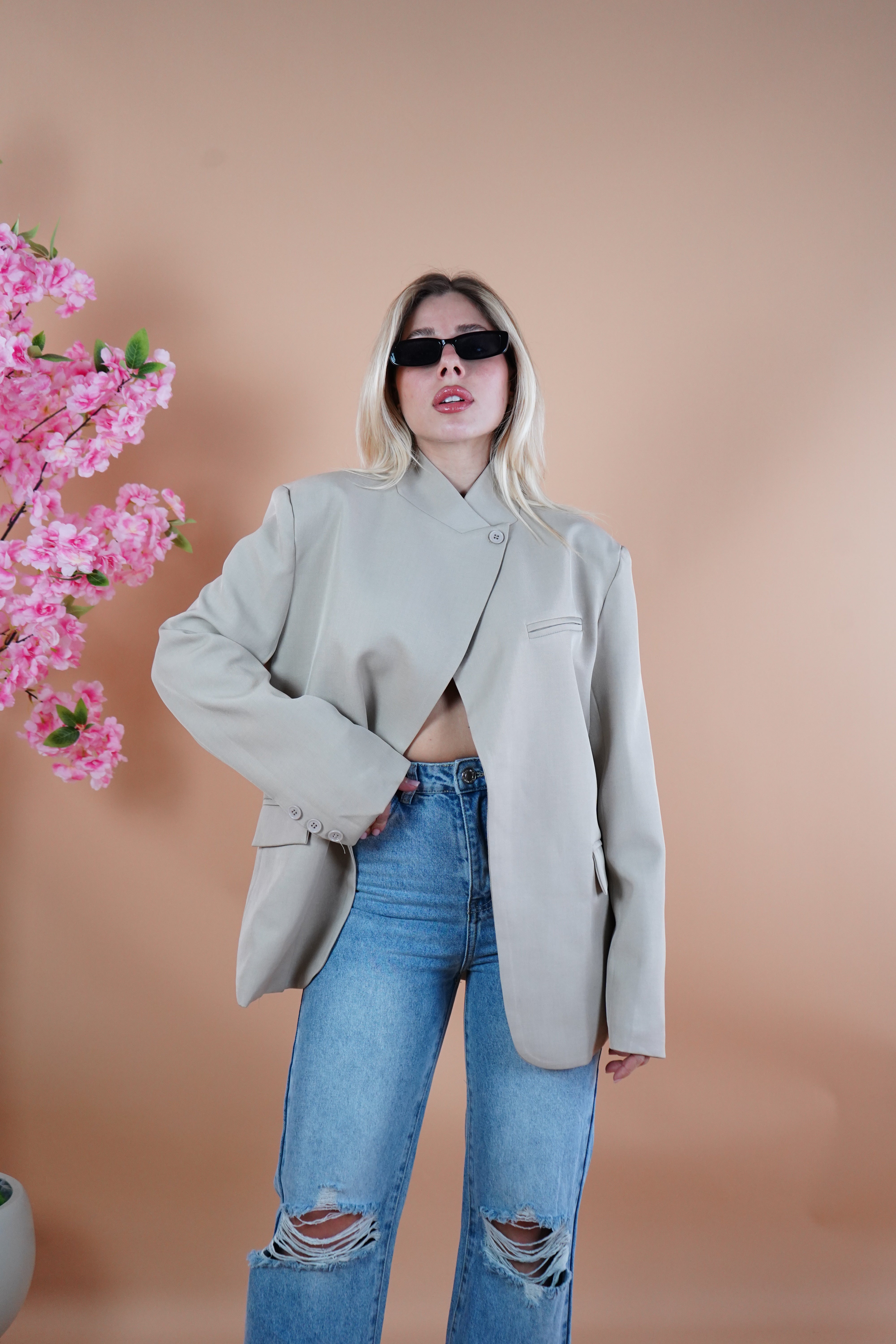 BLAZER GIAPPONE BEIGE
