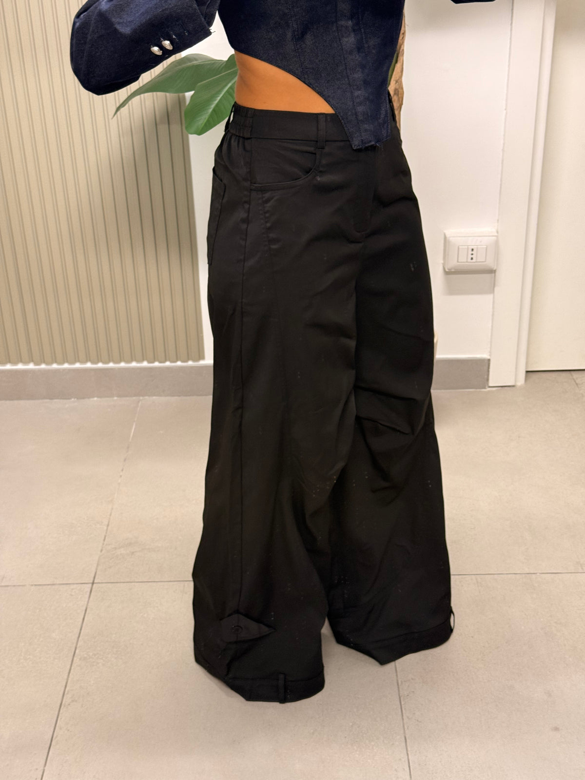 PANTALONE MICHELA NERO