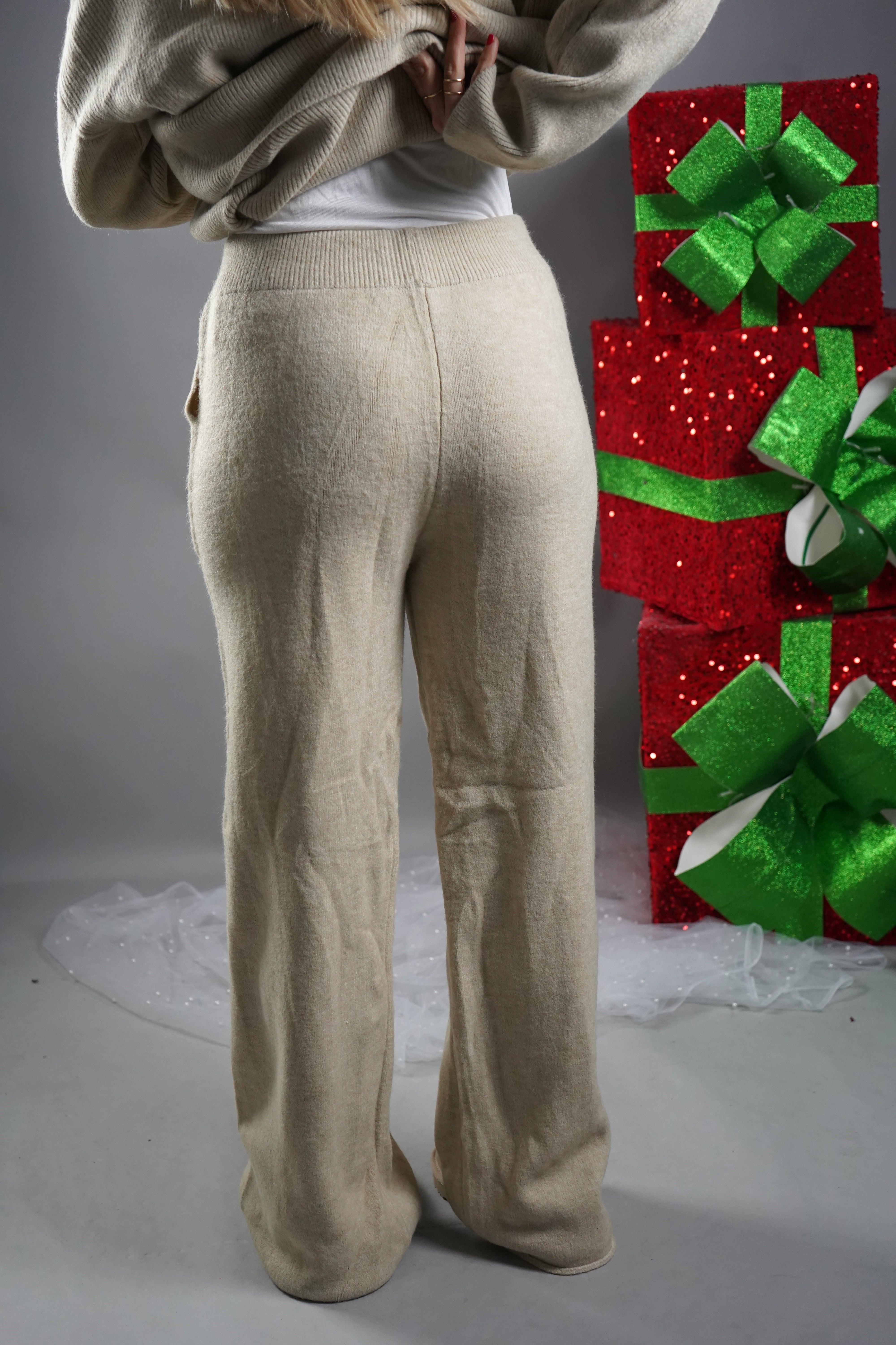 COORDINATO KIMONO IN LANA PANNA