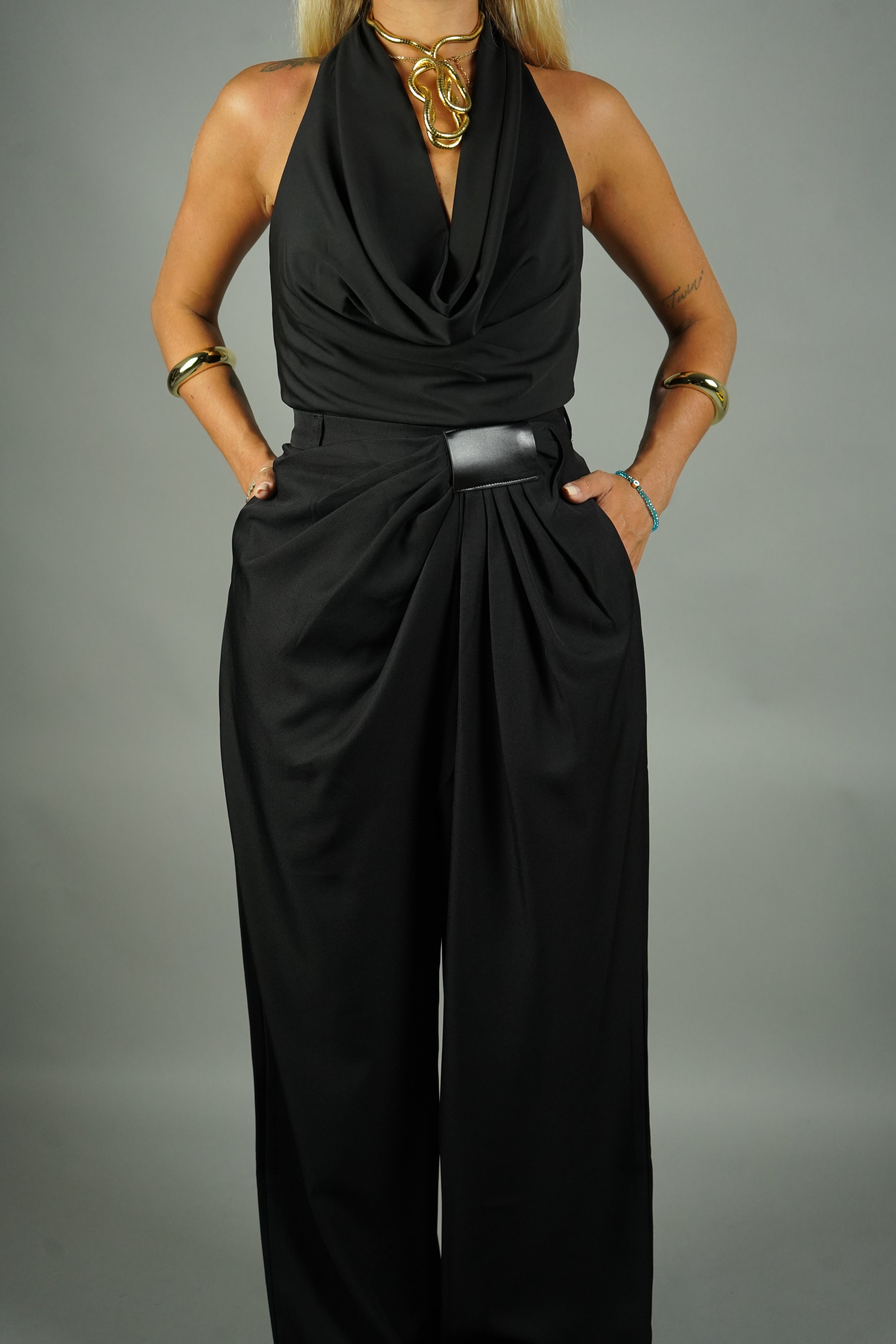 PANTALONE WAVE NERO