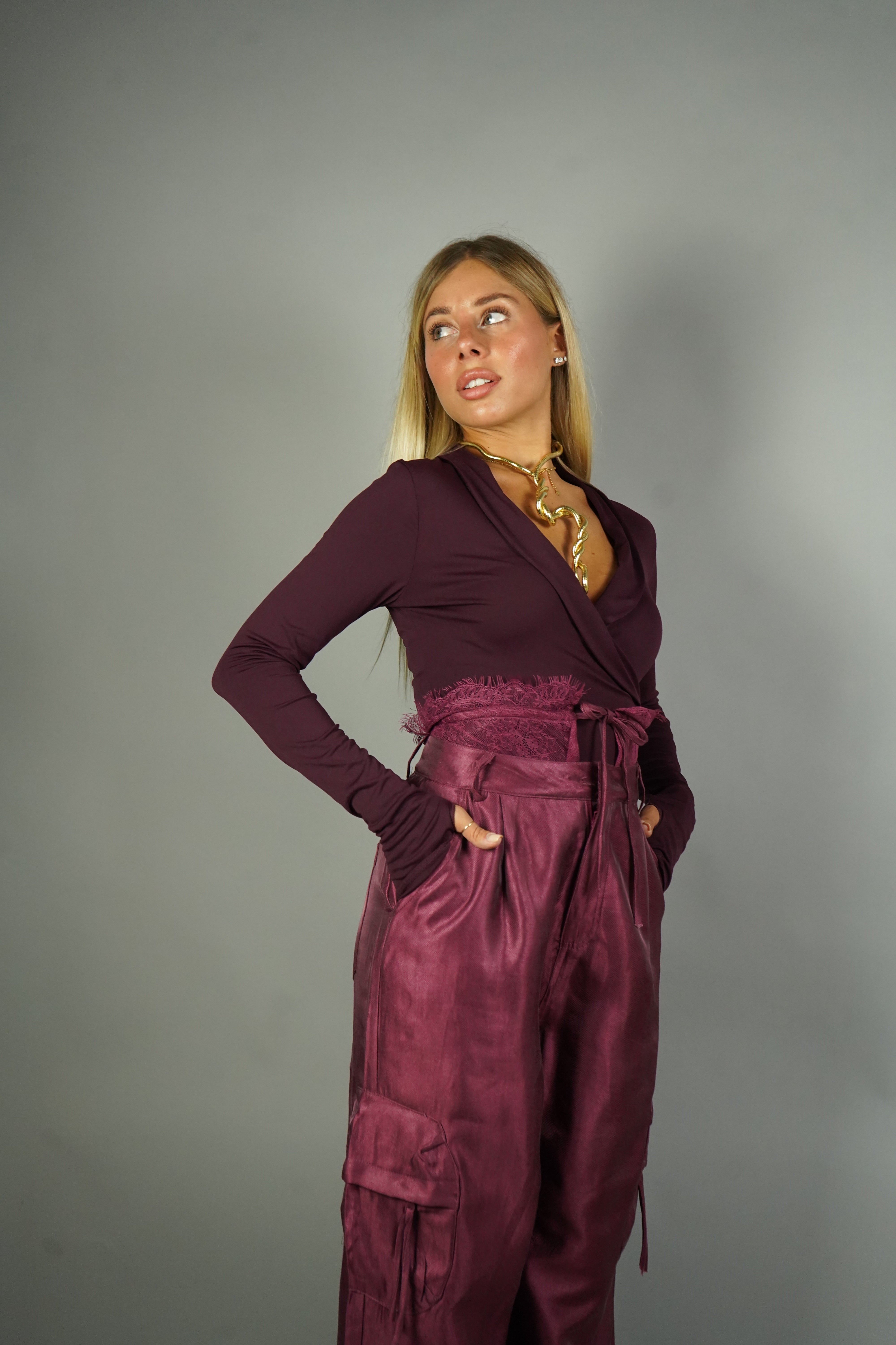 CARGO SATIN HOLLYWOOD VINACCIO