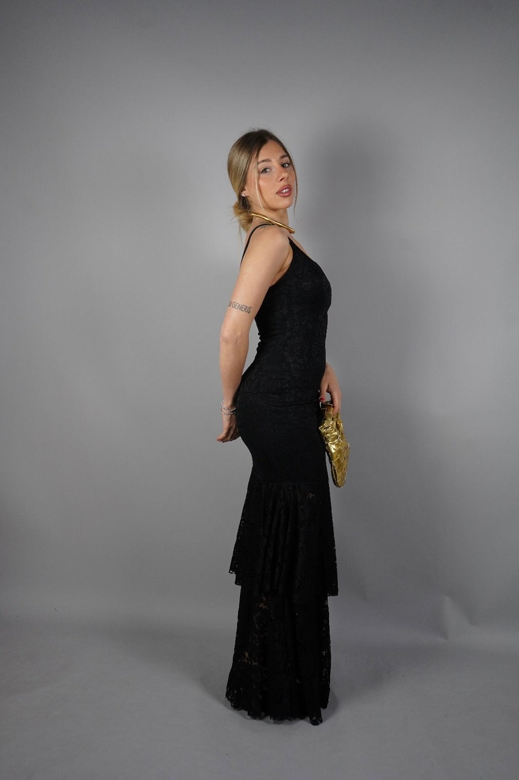 DRESS SIRENA NERO