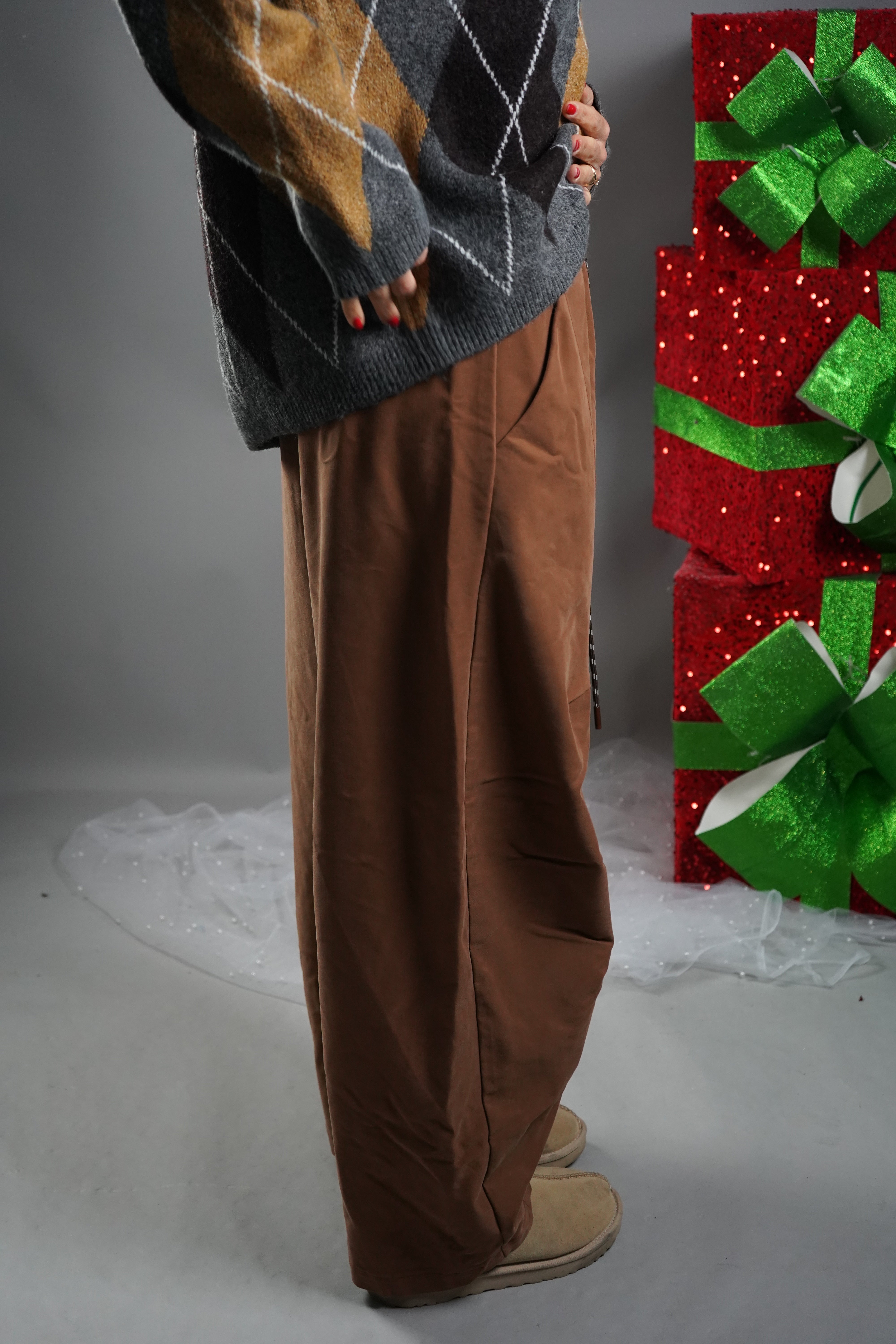 PANTALONE BALLON CAMMELLO