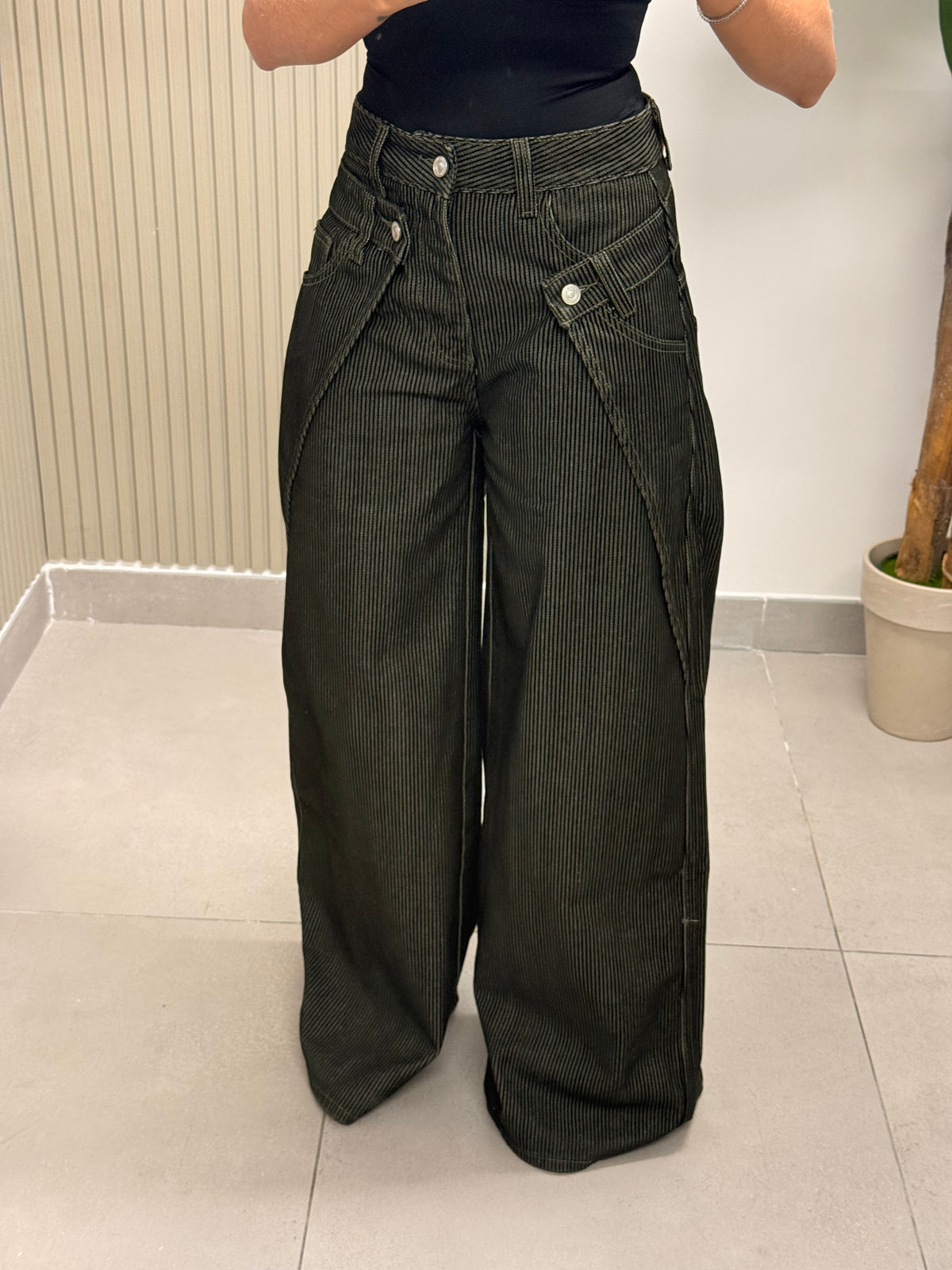 JEANS GESSATO ENEA VERDE