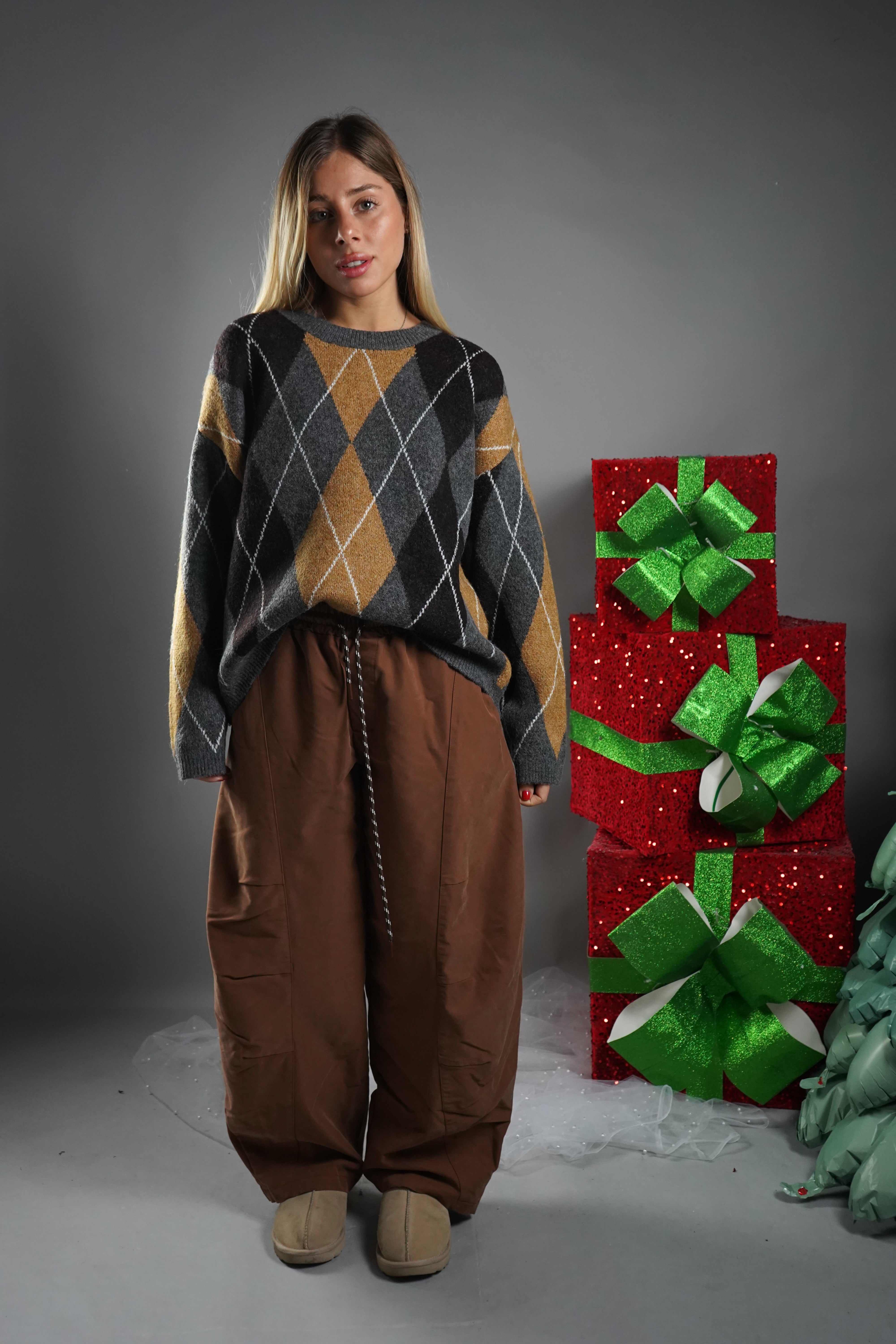 PANTALONE BALLON CAMMELLO