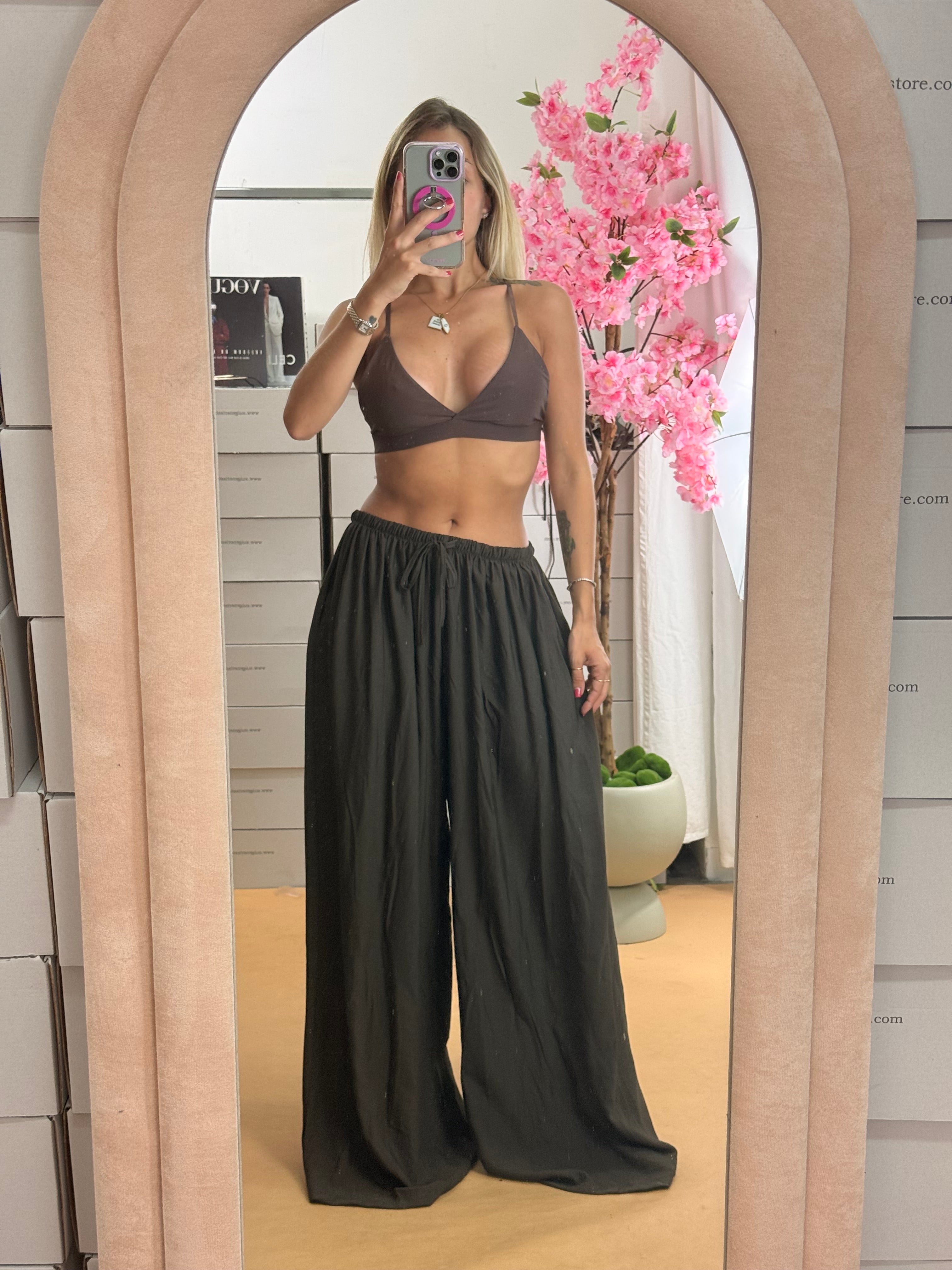 PANTALONE SOFT MARRONE