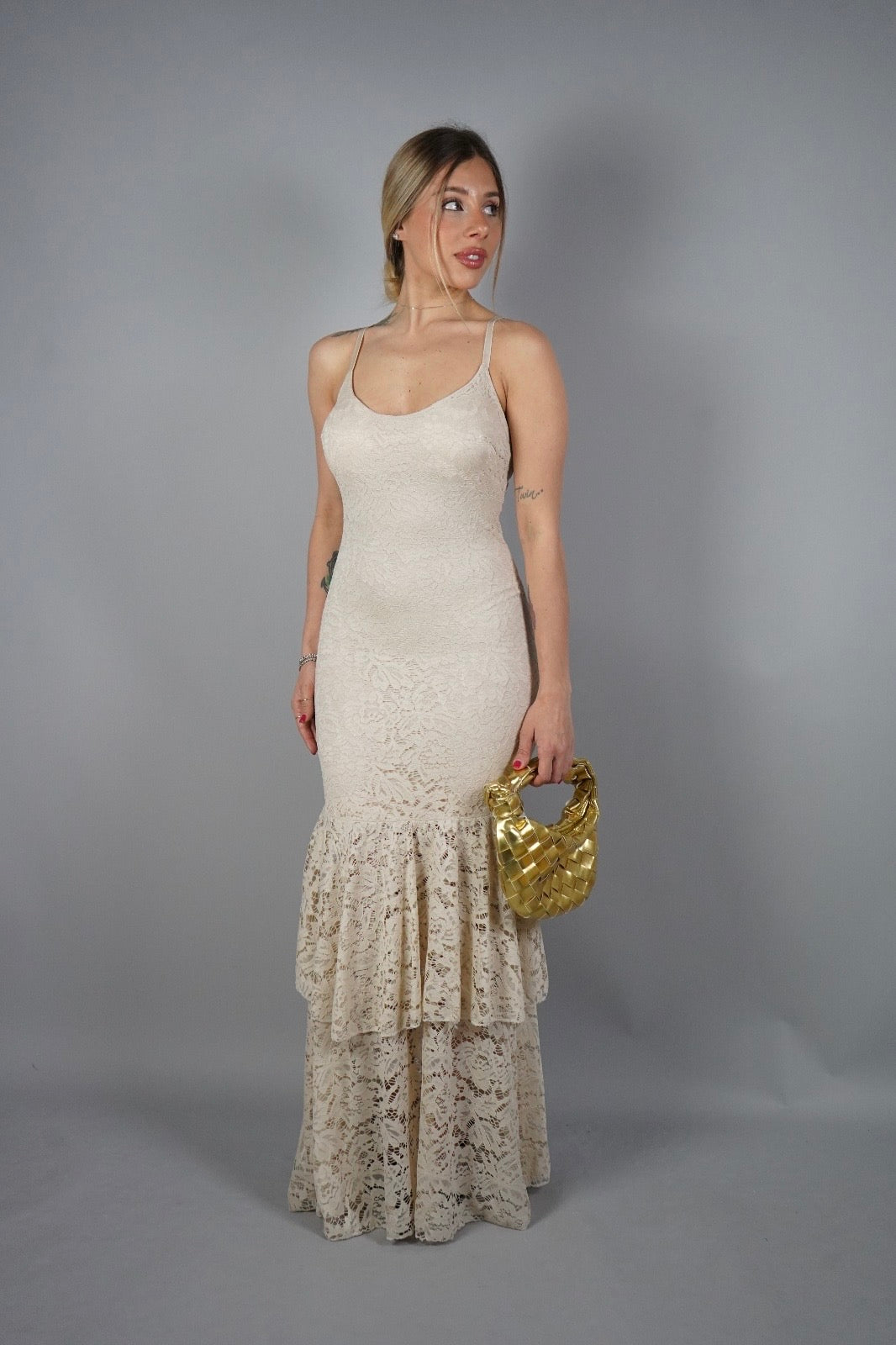 DRESS SIRENA BEIGE