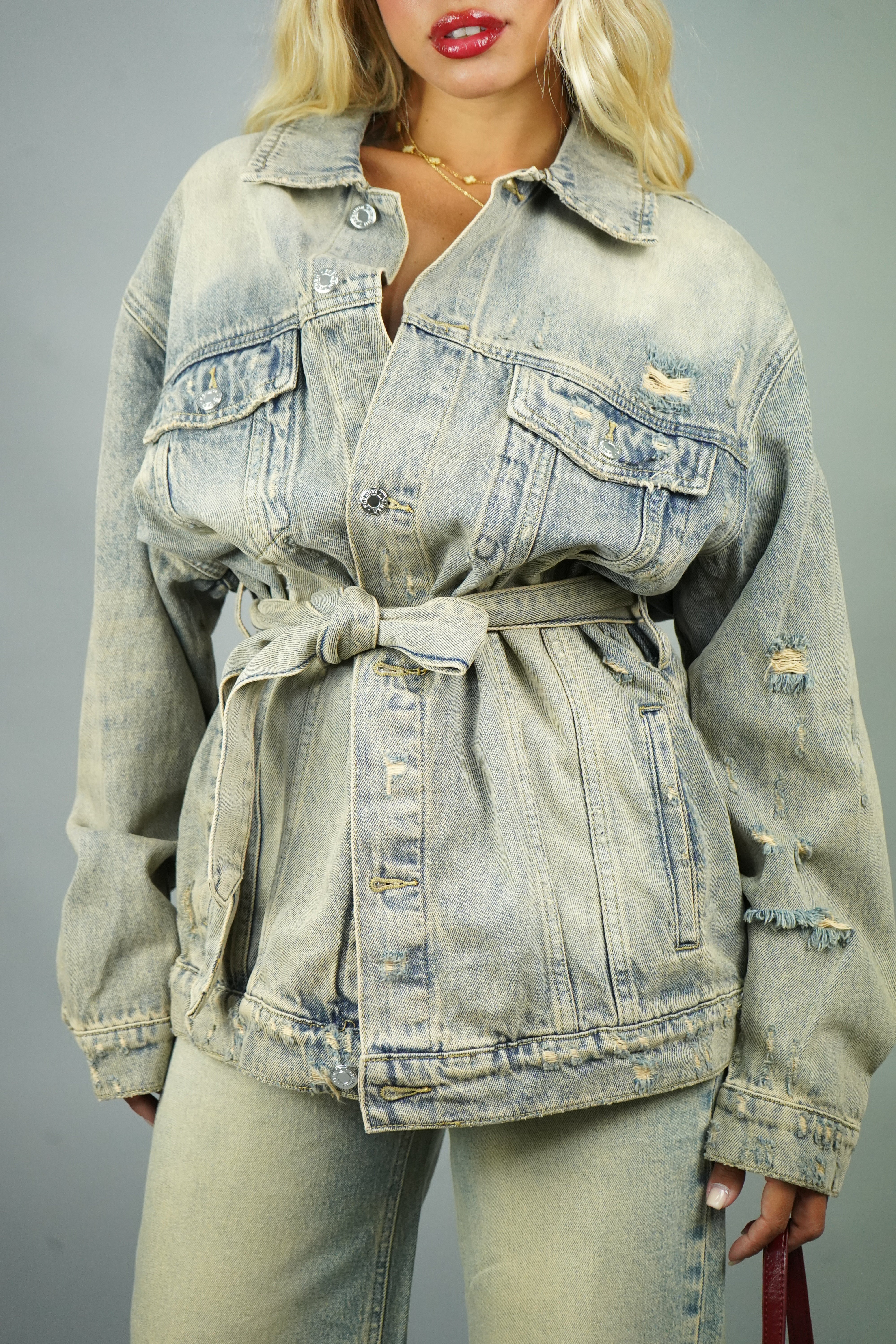 COORDINATO DENIM SABBIA