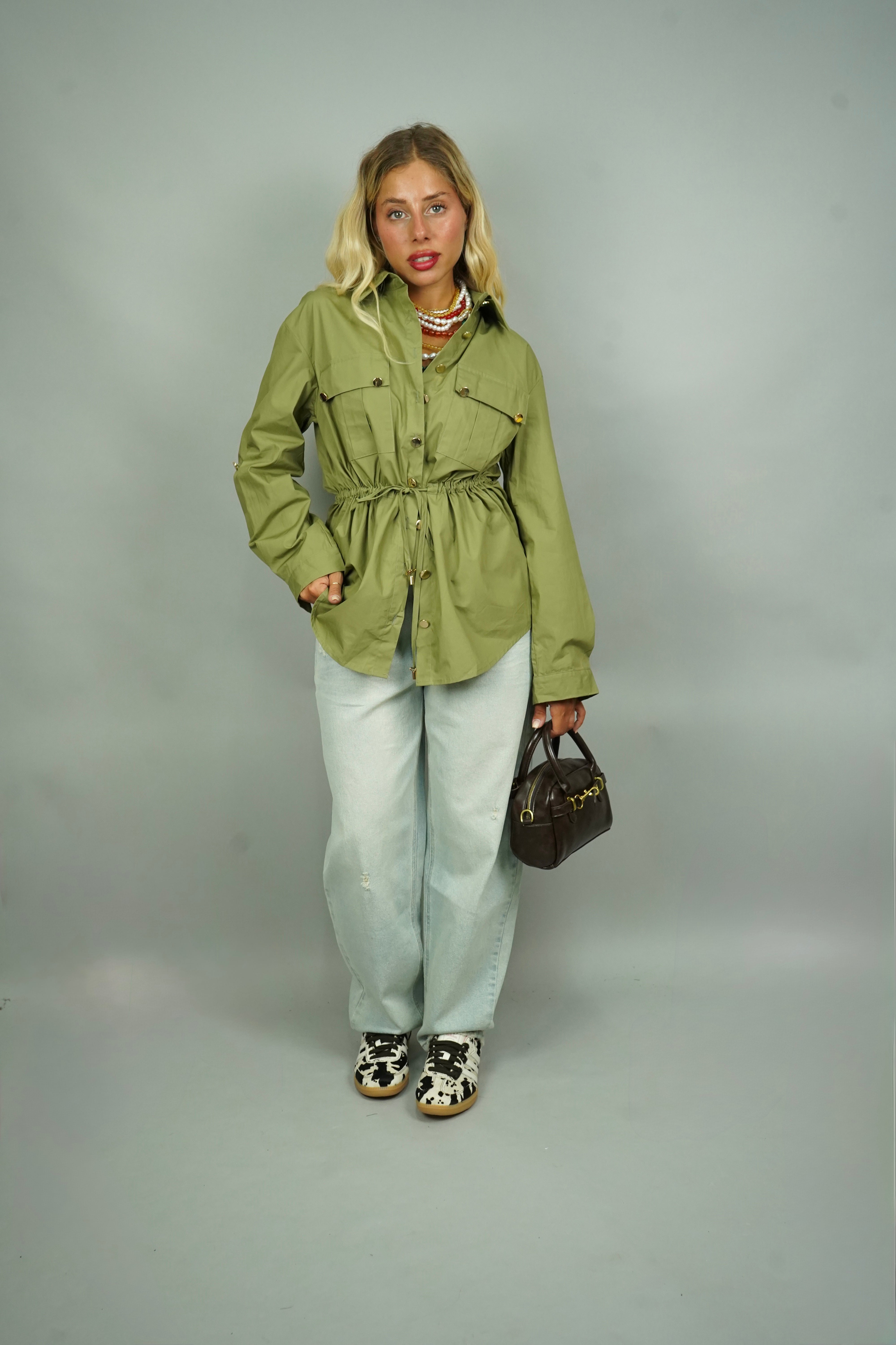 CAMICIA SARIANA VERDE