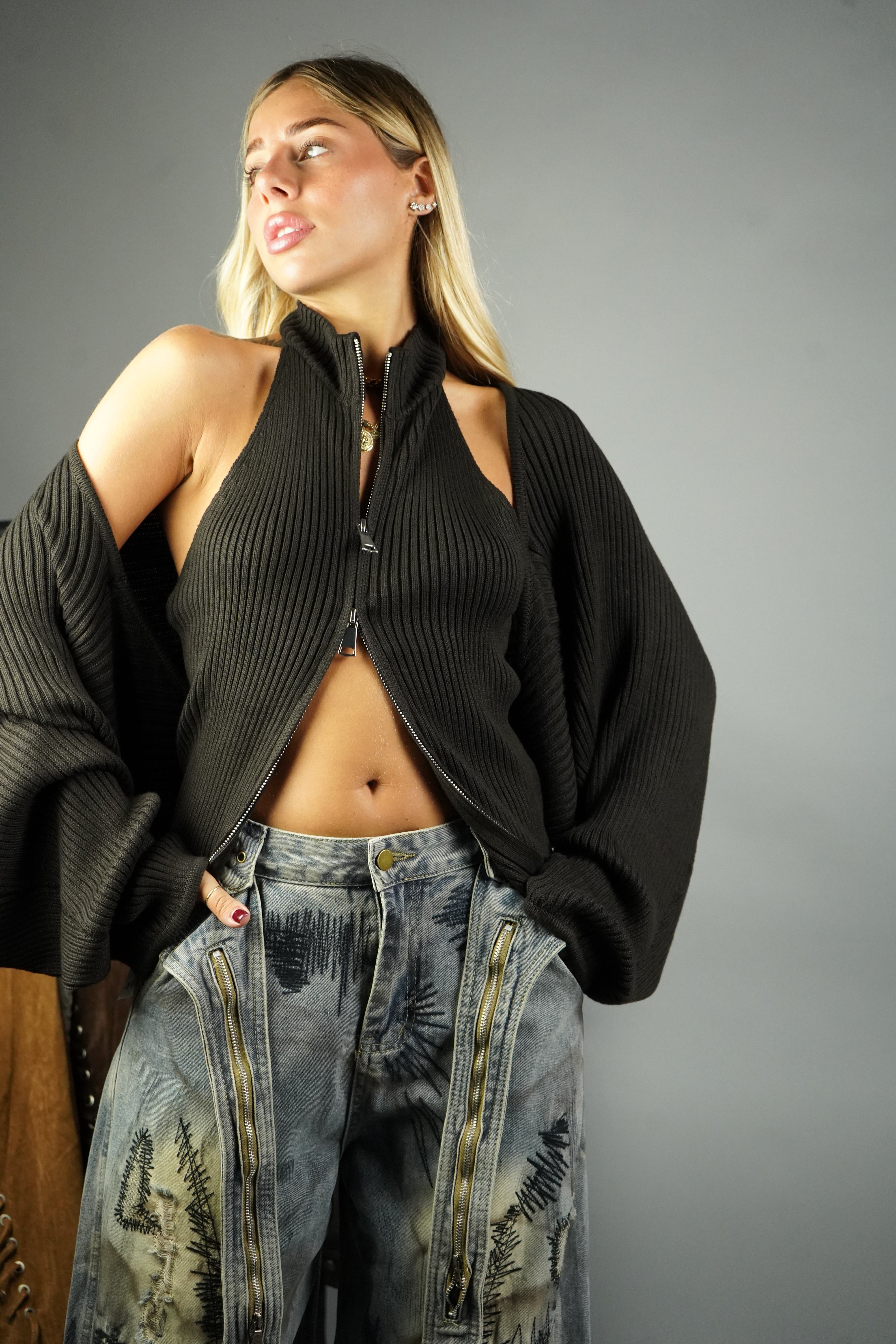 TWIN-SET PARIS MARRONE