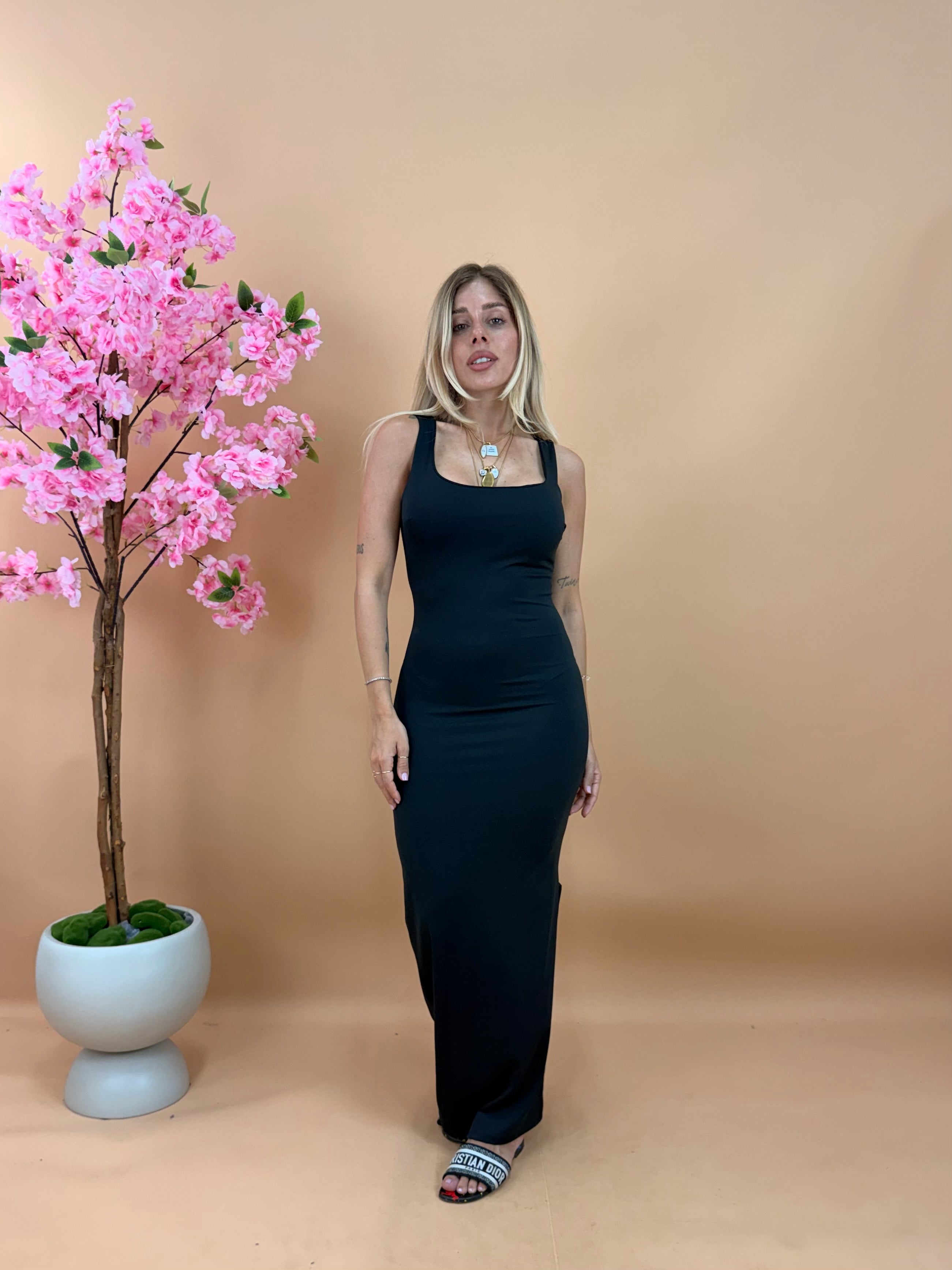 LONG DRESS EVERYDAY NERO