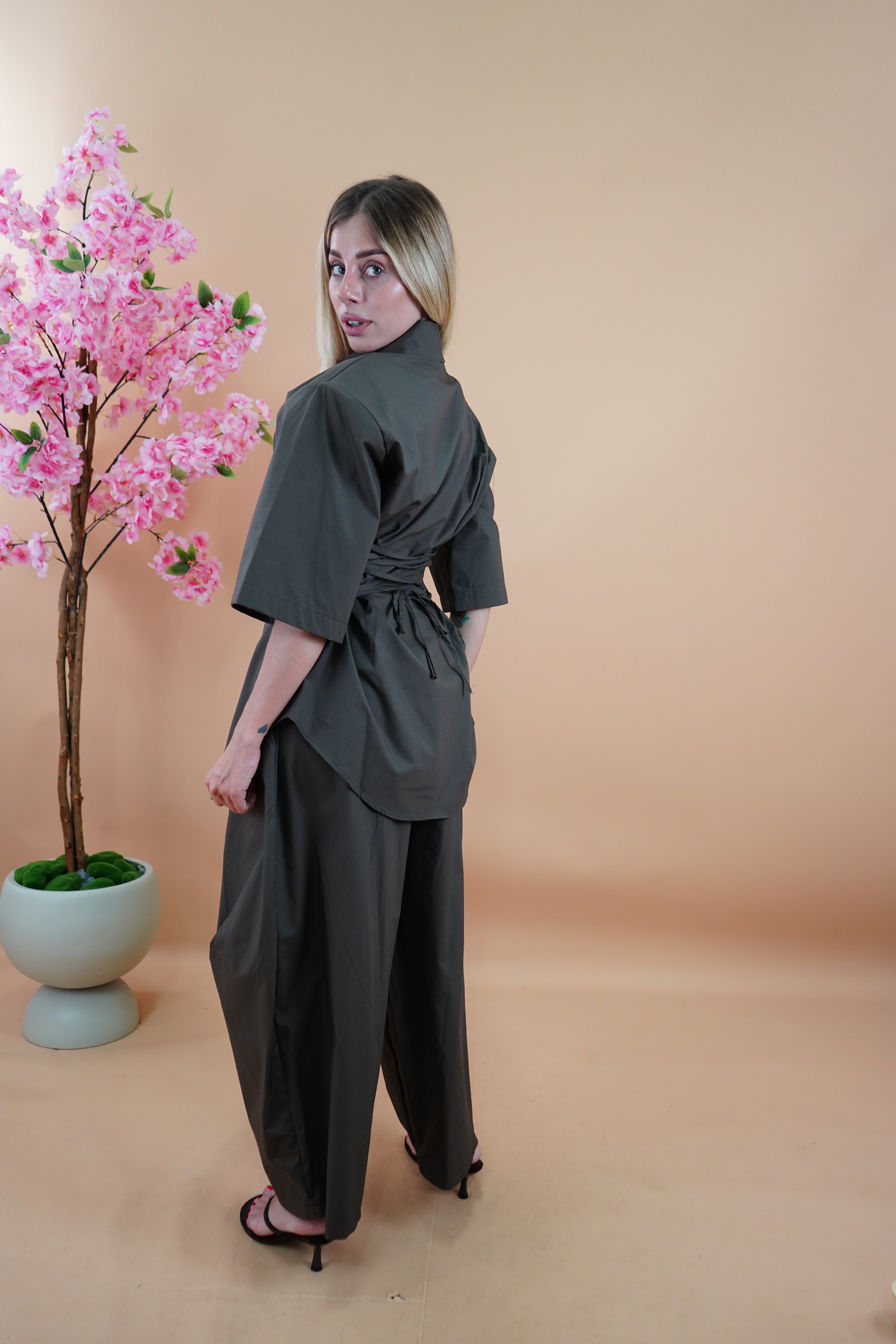 COORDINATO WEST MARRONE