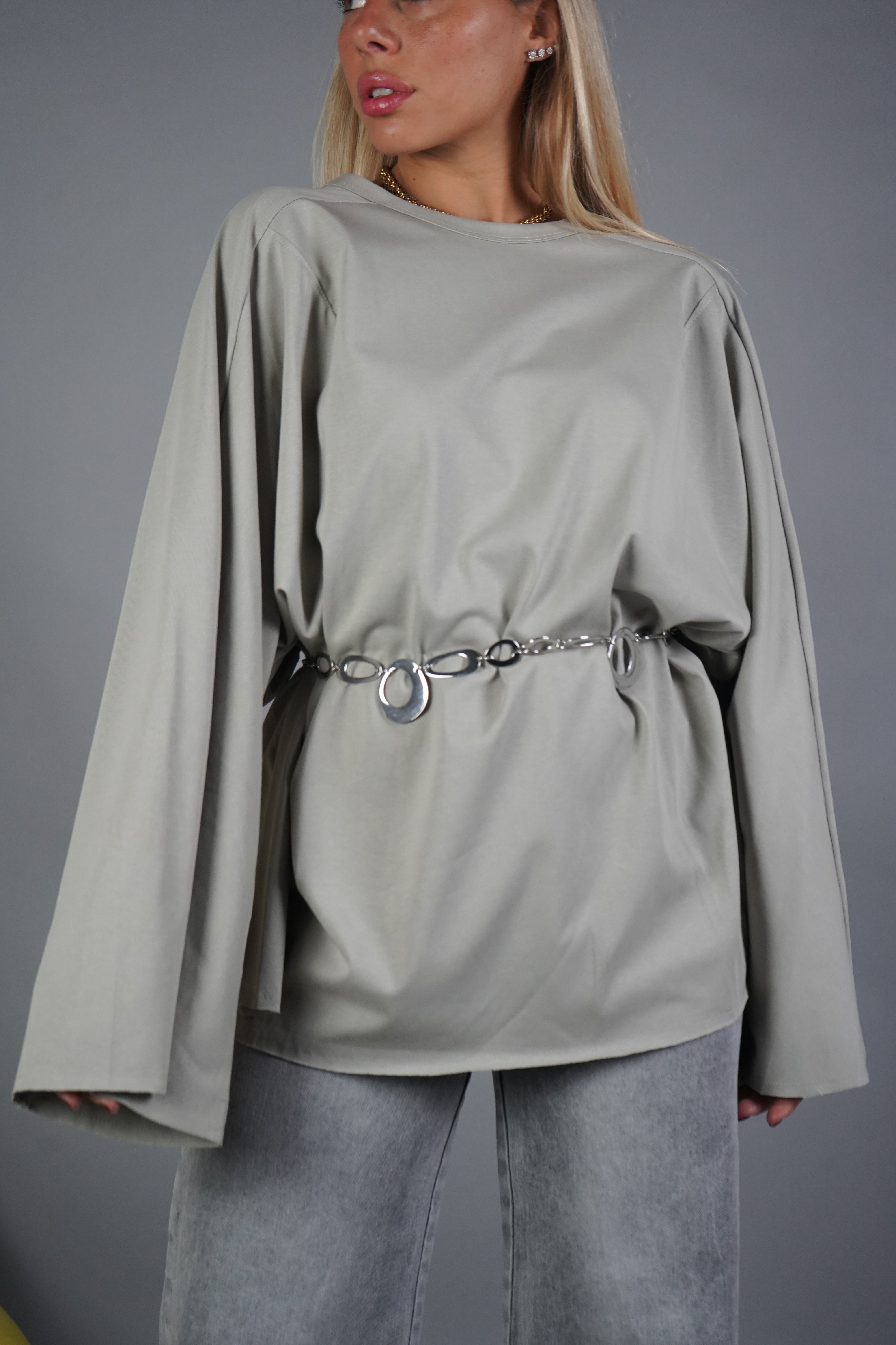 T-SHIRT LONG SLEEVE GHIACCIO