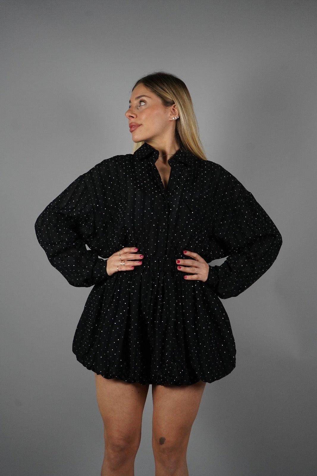 COORDINATO DIAMOND NERO