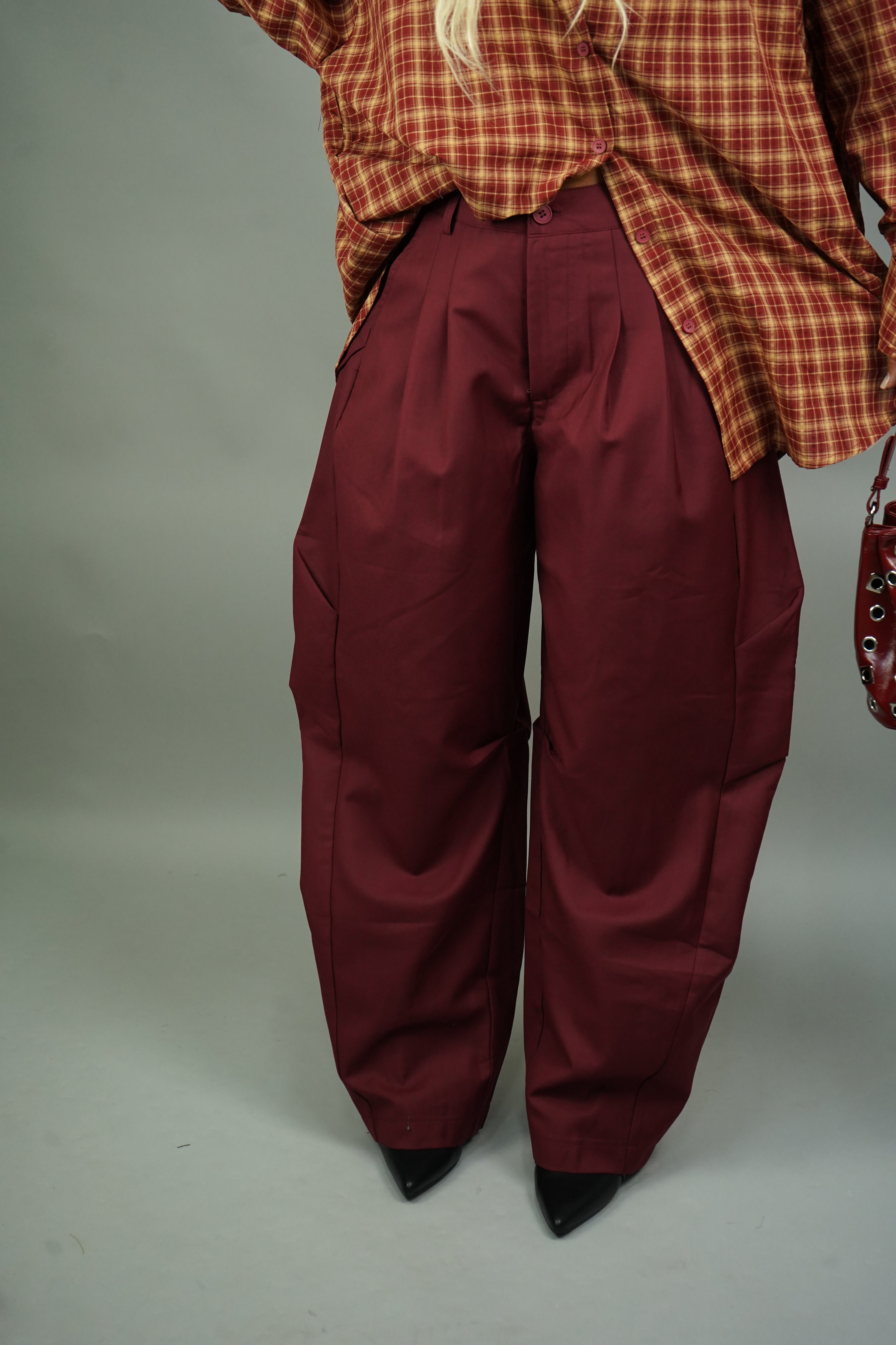 PANTALONE BALLON BORDEAUX
