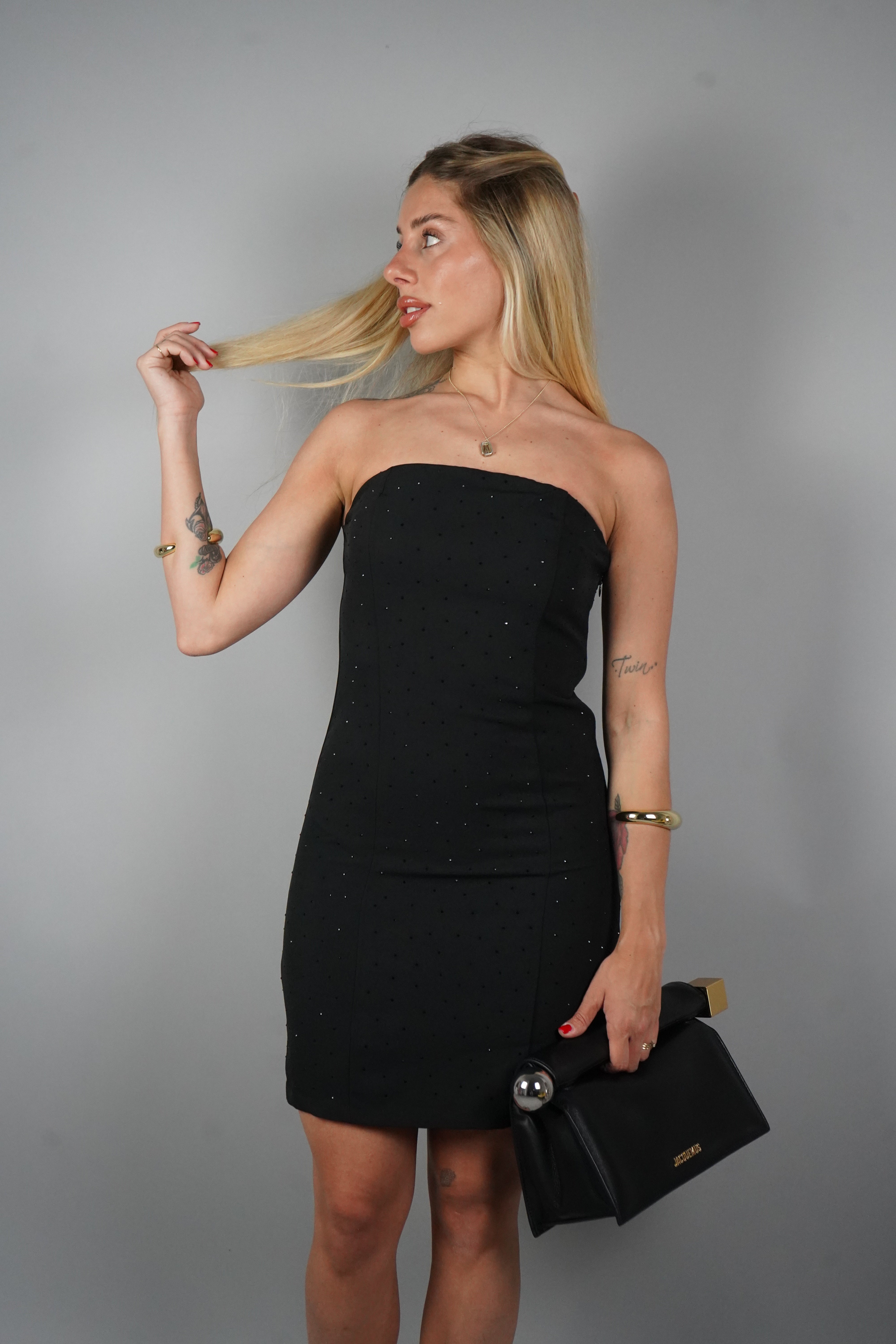 MINI DRESS LOLA NERO