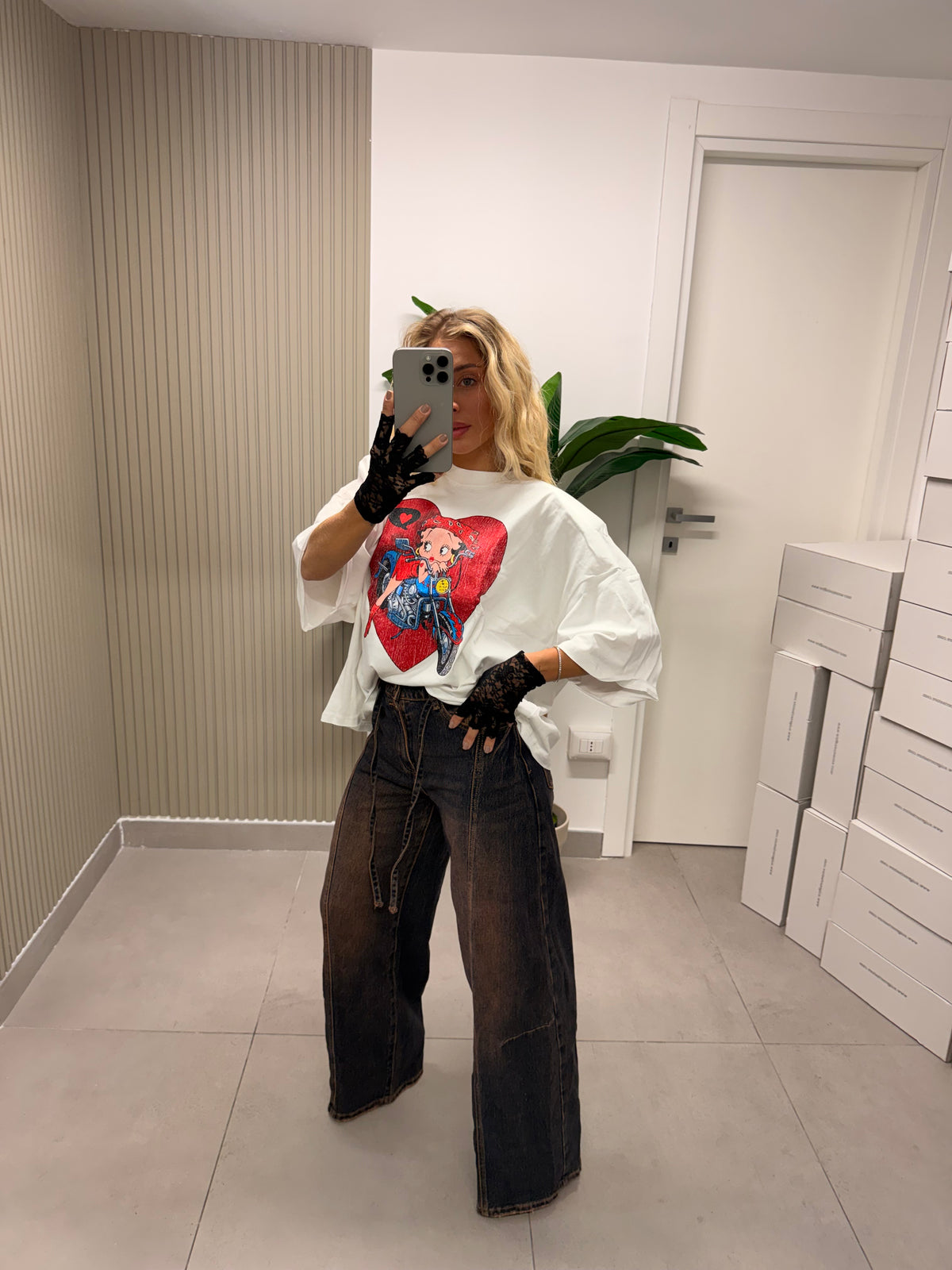 JEANS BALLON ROSSELLA