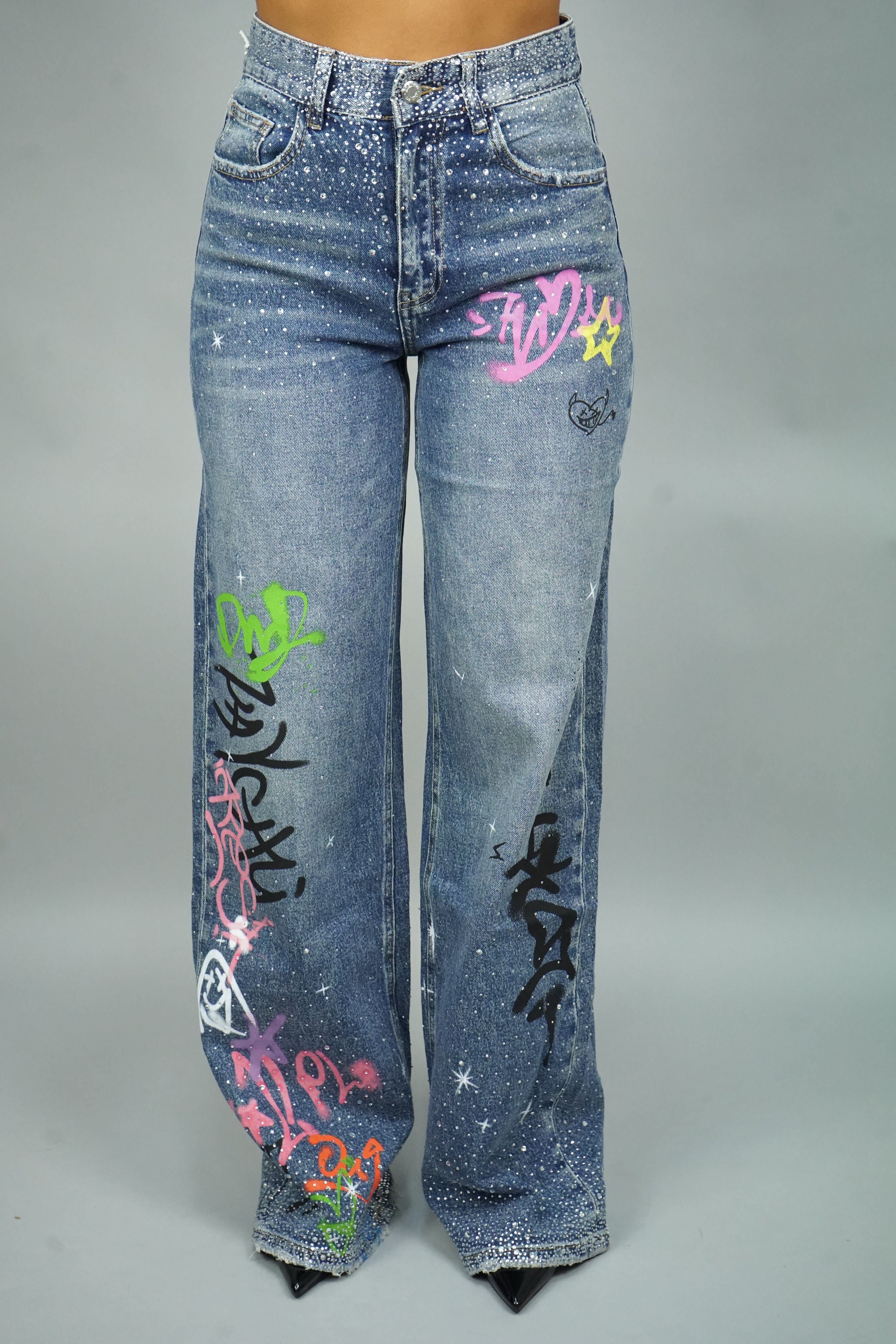 JEANS GRAFFITI