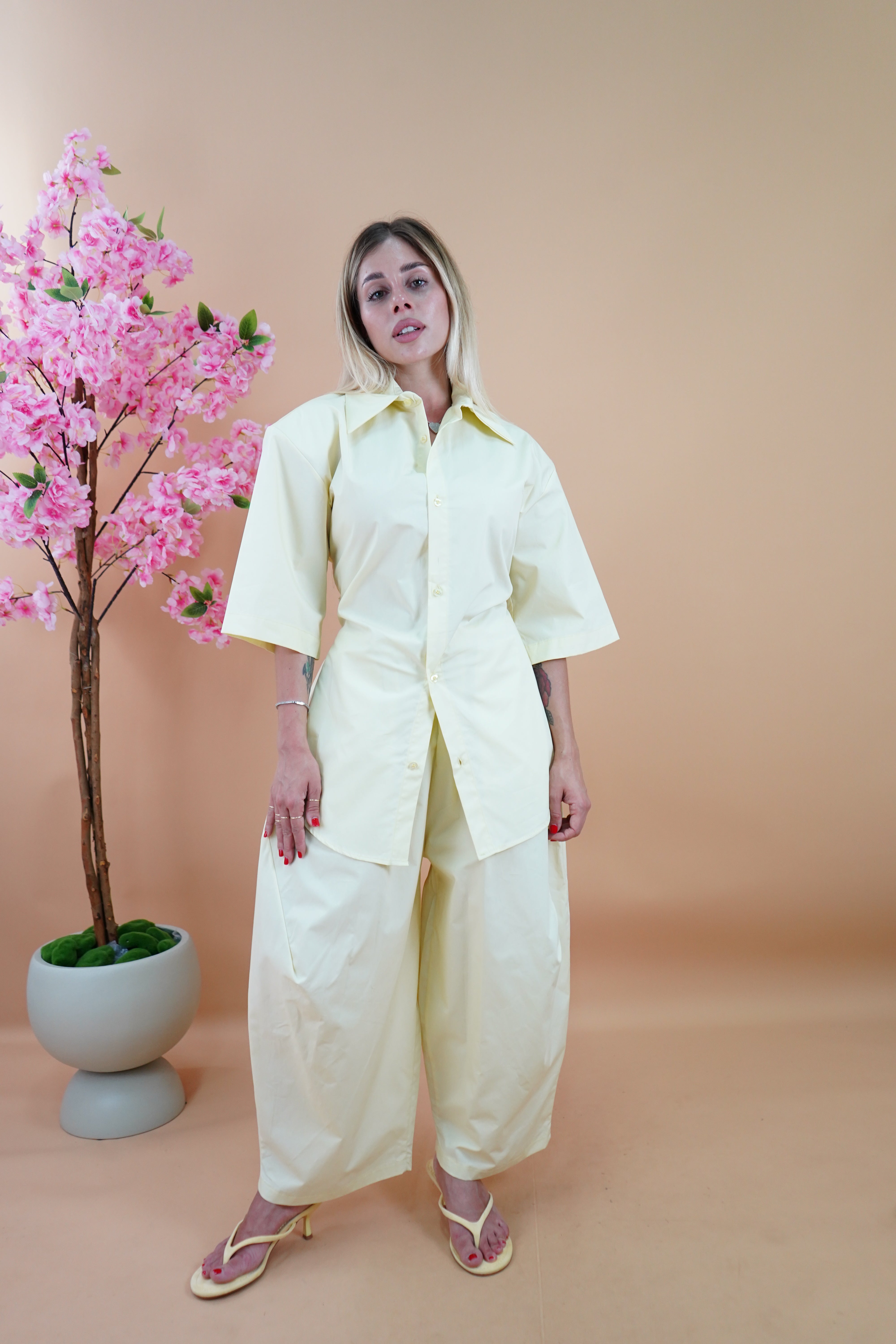 COORDINATO WEST GIALLO