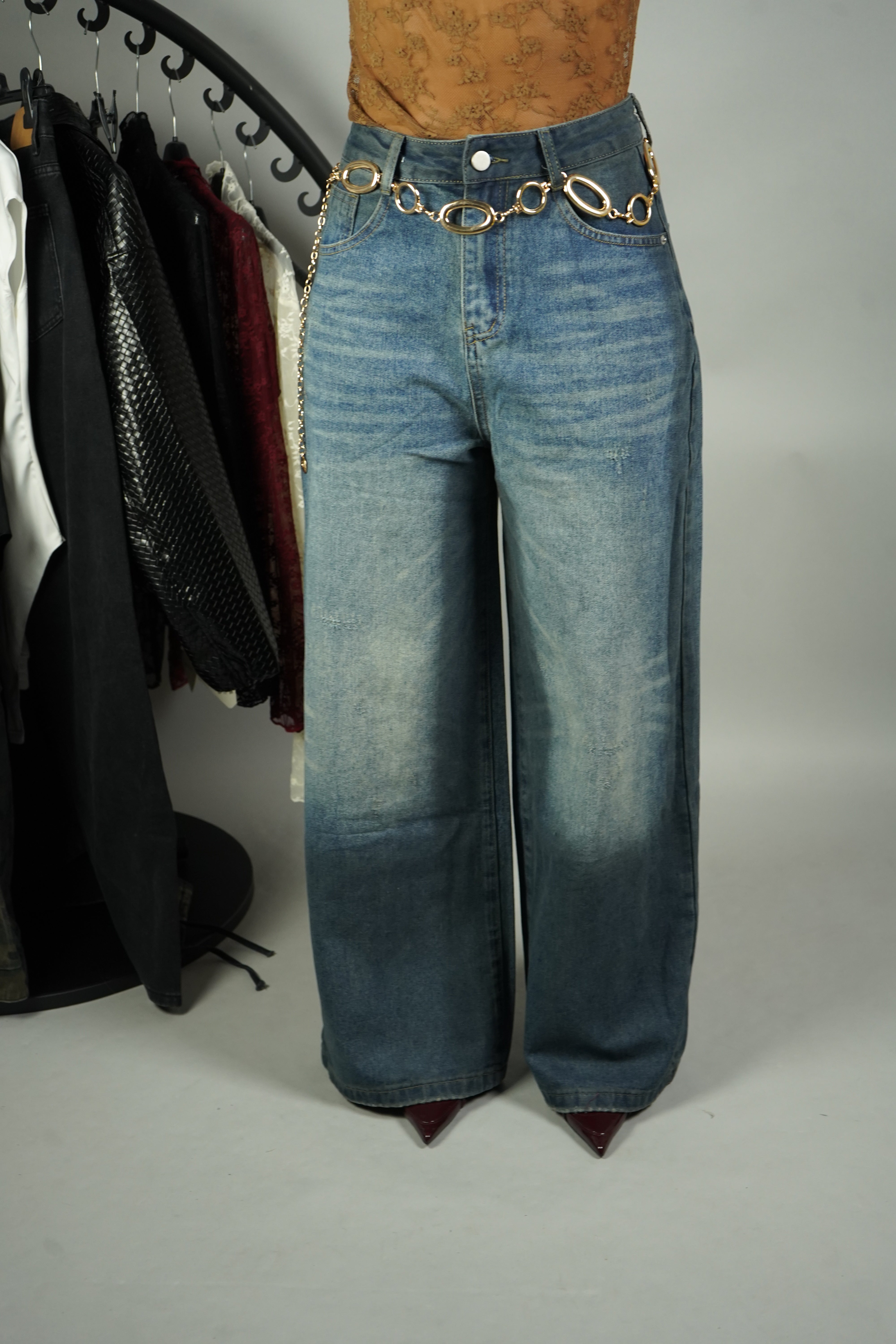 JEANS WIDE OCEAN