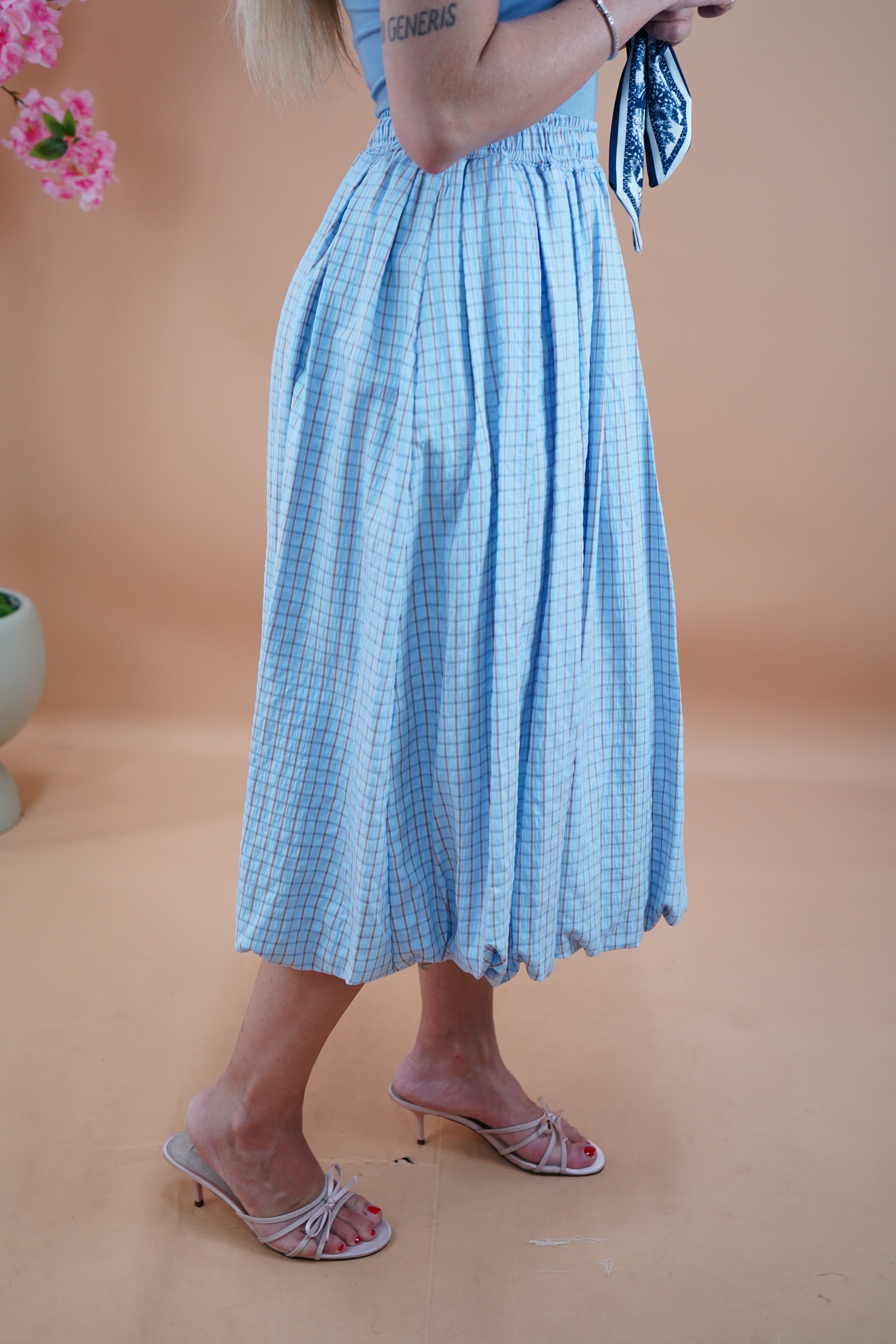 COORDINATO GREESE AZZURRO