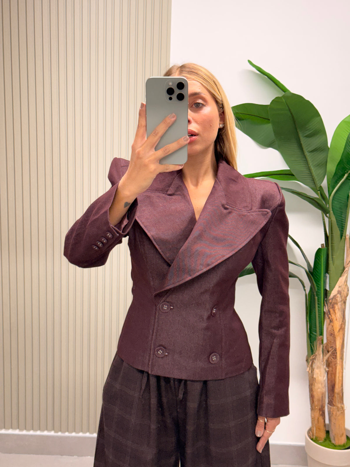 BLAZER GINEVRA VINACCIA