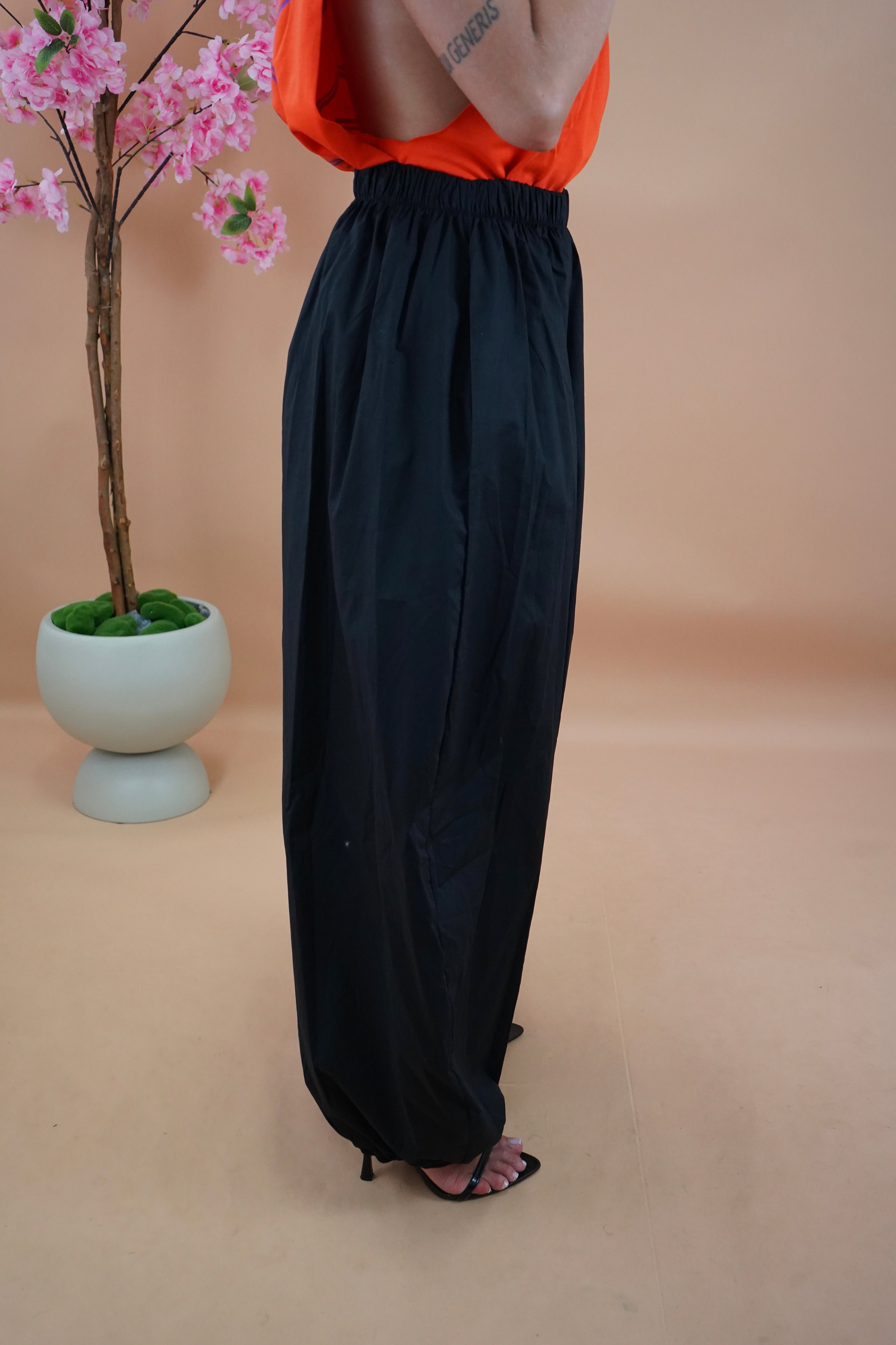 PANTALONE BALLON NERO